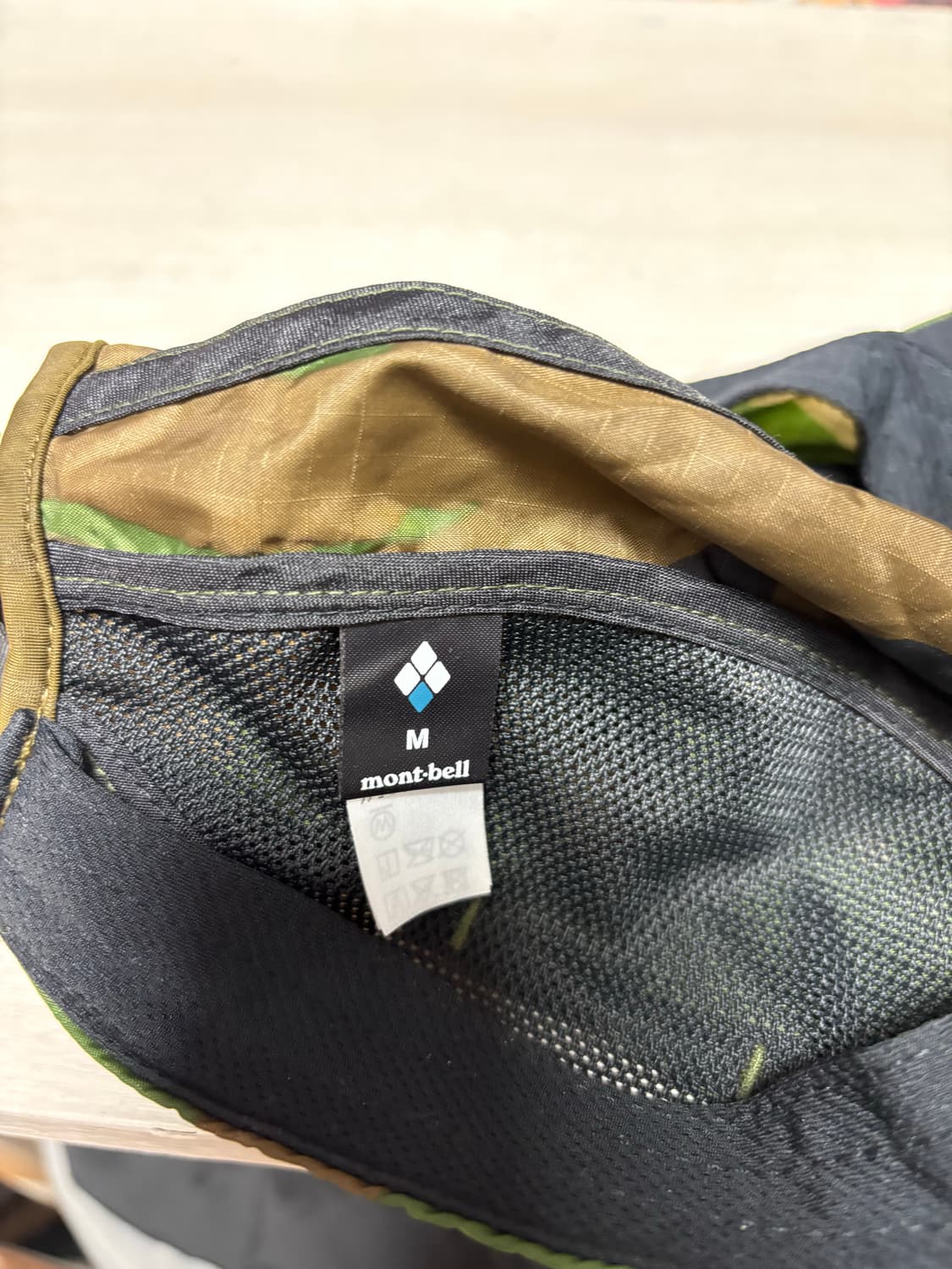 몽벨 카모 캡 (M) 상품이미지5