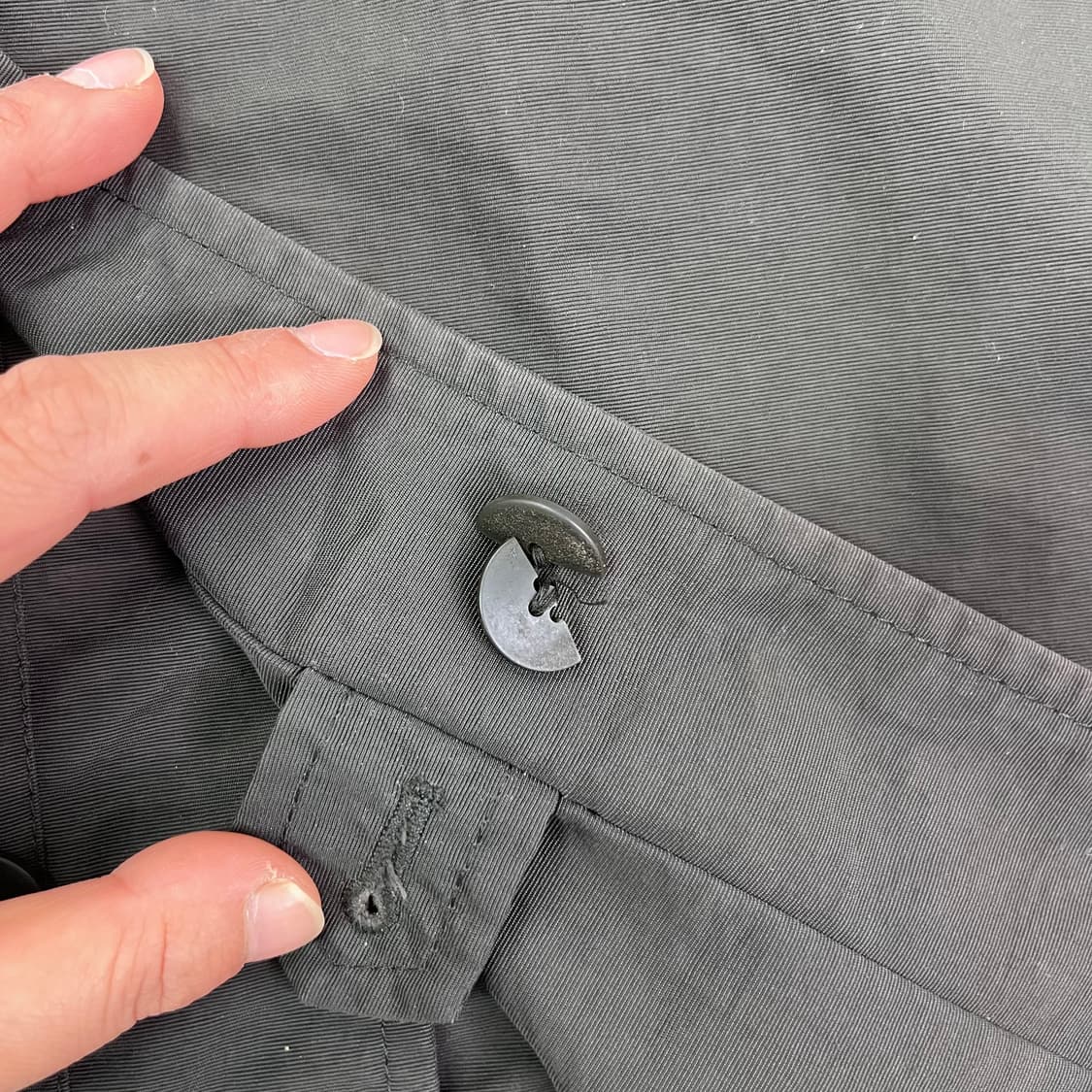 100 알마니 발마칸 나일론 코트 상품이미지5