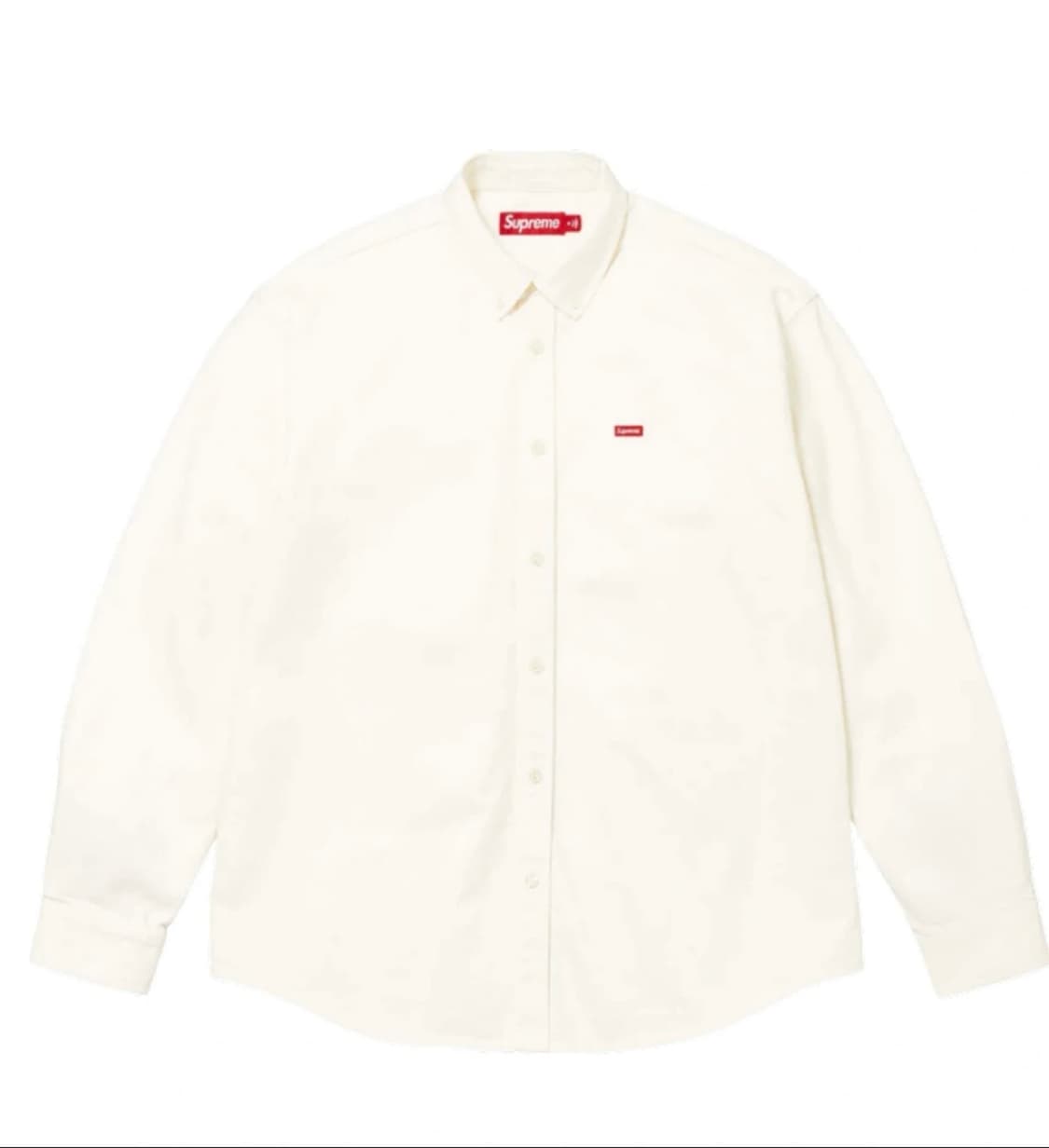 슈프림 스몰로고 셔츠 화이트 L 새상품 상품이미지1