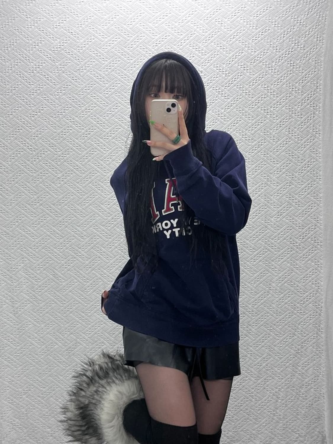 갭 올드스쿨 레트로 빈티지 빅로고 후드티 M C09345 상품이미지1