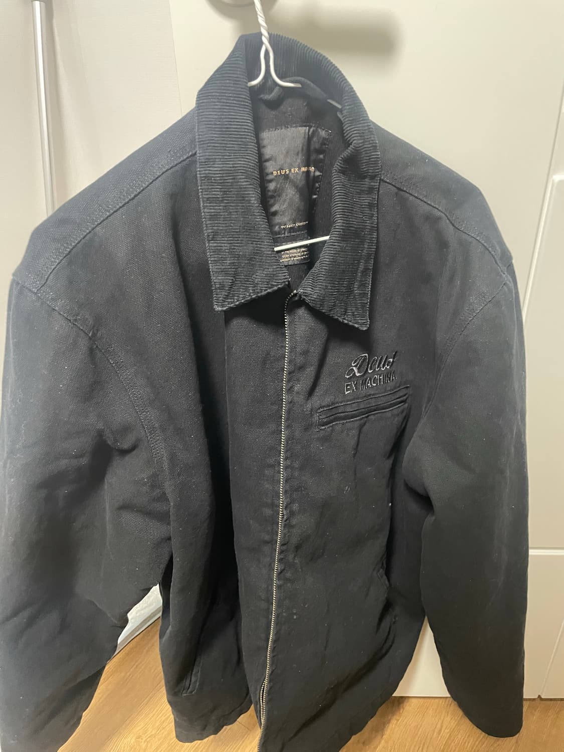 데우스 엑스 마키나 어드레스 워크웨어 자켓 블랙 상품이미지2