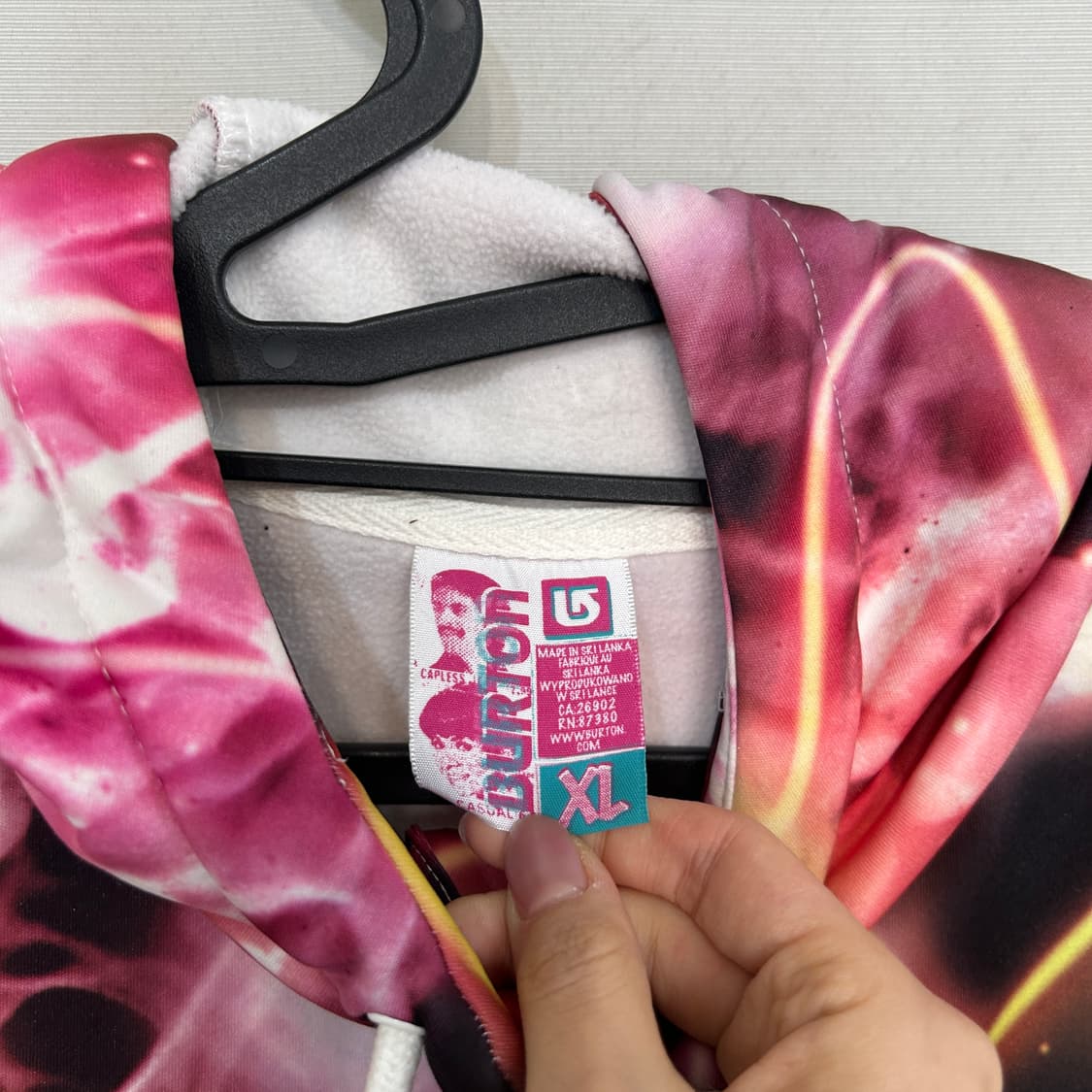 버튼 BURTON 후드 집업 XL 보드복 스키복 상품이미지2