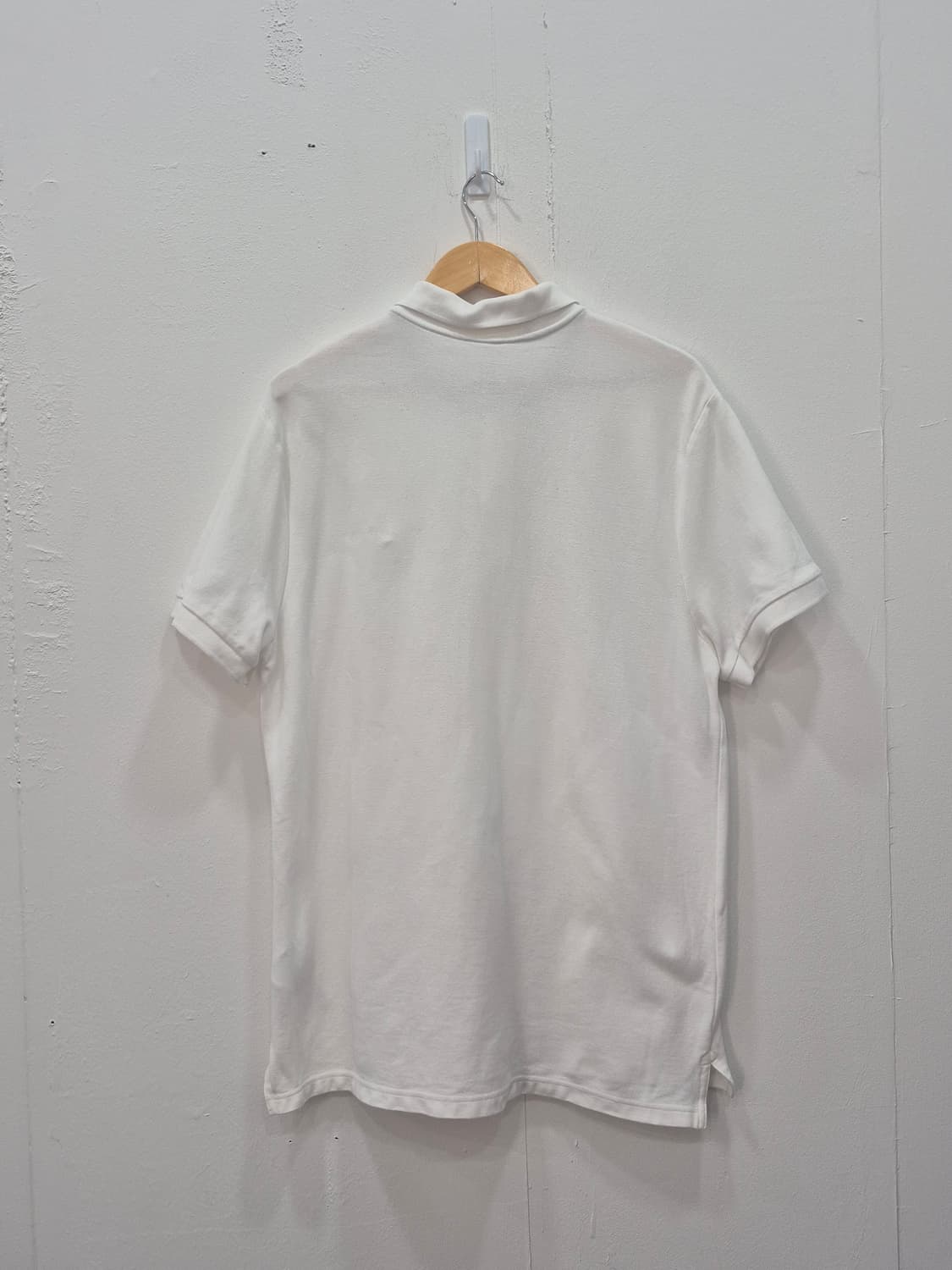 나이키 화이트 코튼 폴로 반팔티 카라티 XL 상품이미지2