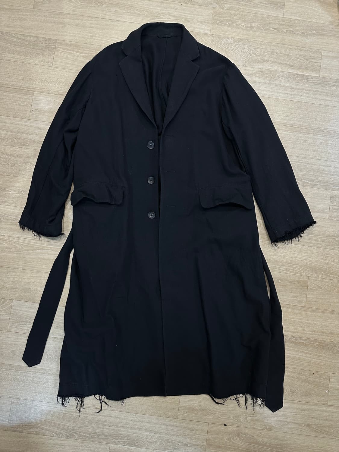 미하라야스히로 데끼컷 롱 로브 코트 상품이미지2