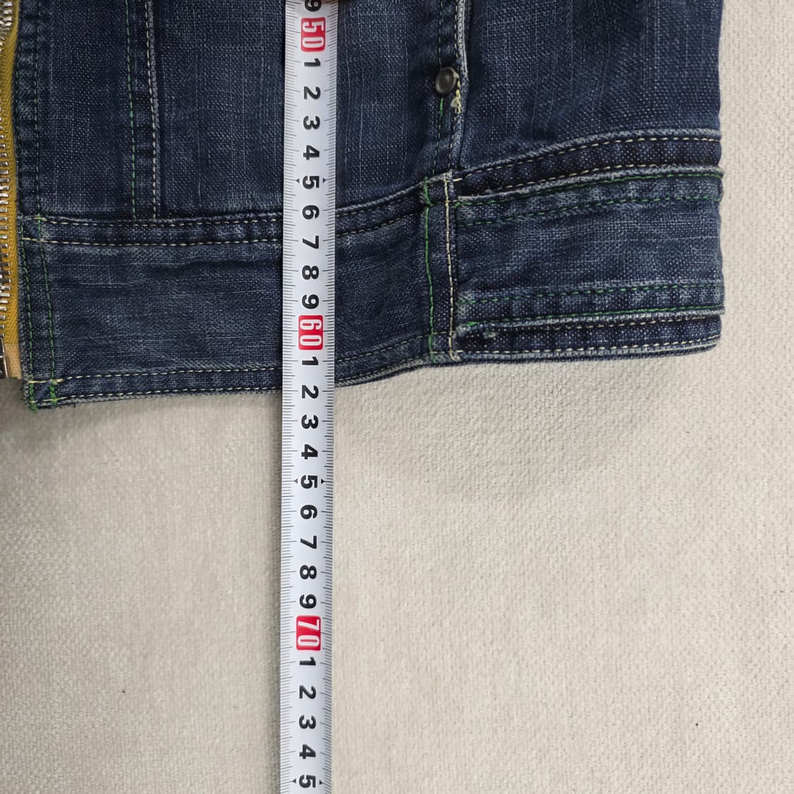 [M] 디젤 빈티지 데님 바이커 자켓 0219J 상품이미지6