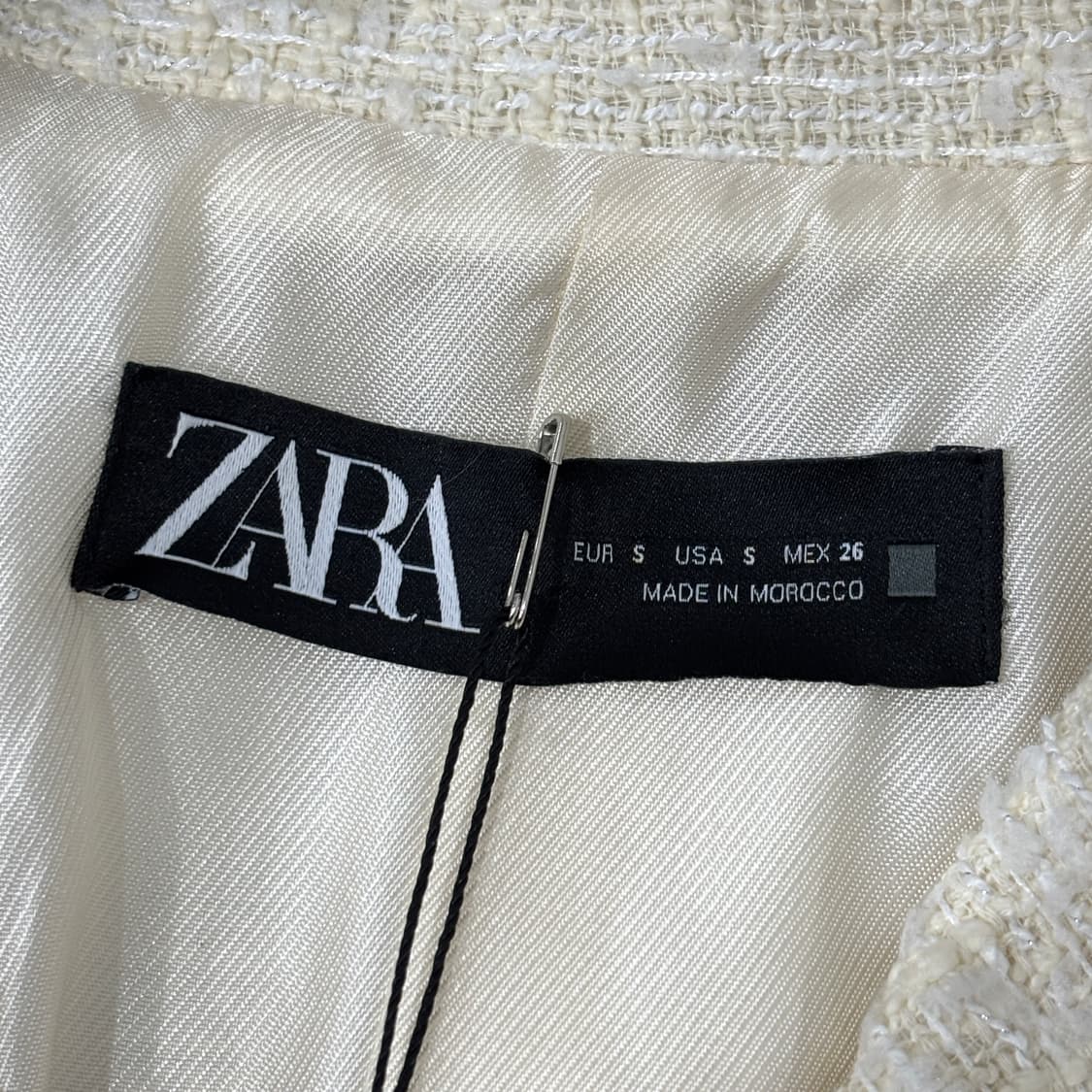 자라 트위드 자켓 상품이미지4