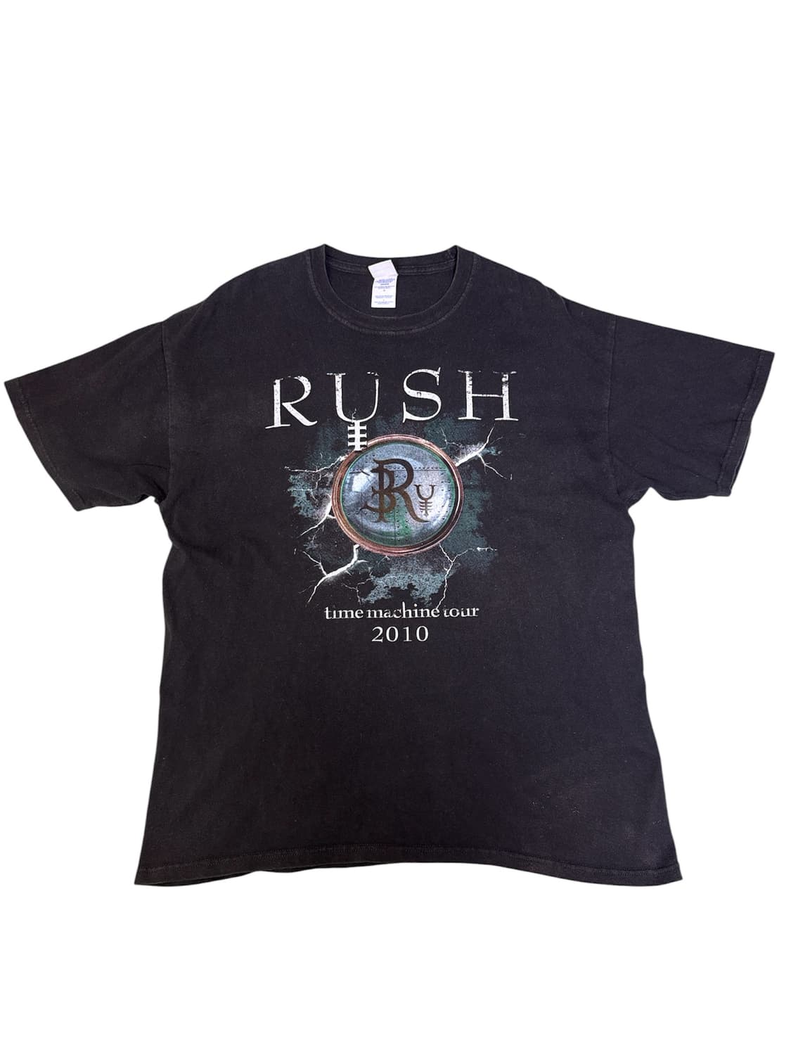 빈티지 밴드 러쉬 RUSH time machine 2010 투어티 L 상품이미지1