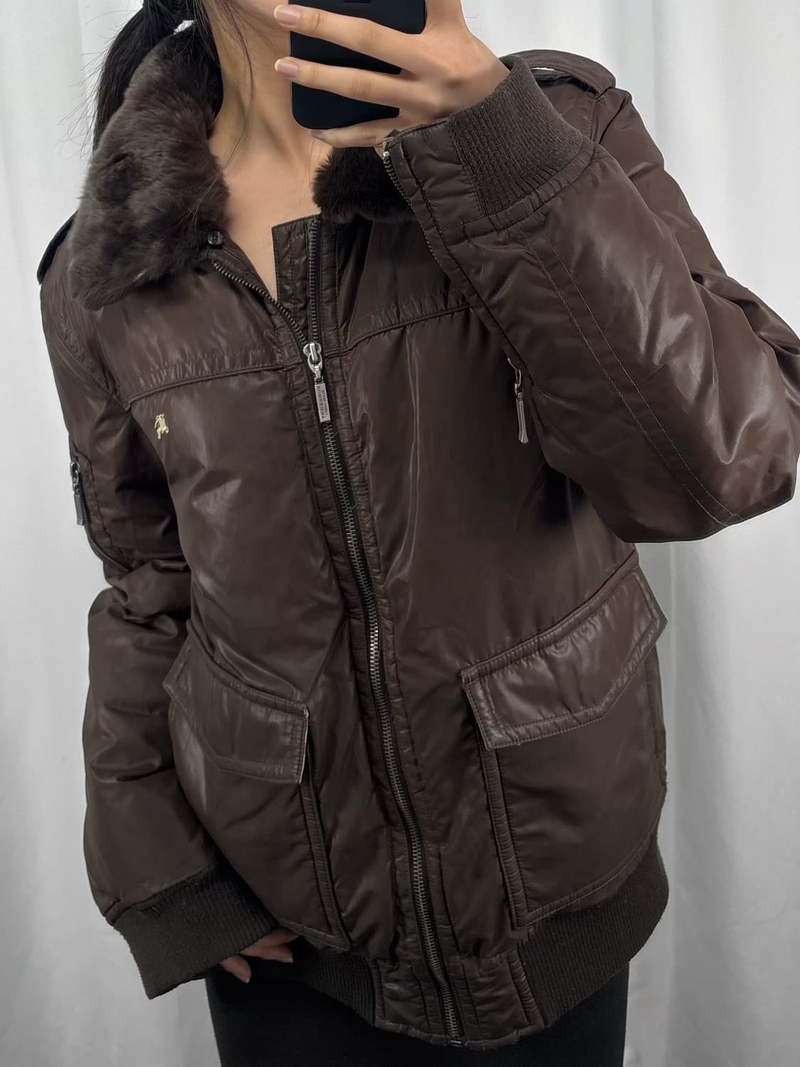 버버리 블랙 라벨 패딩 자켓 상품이미지2