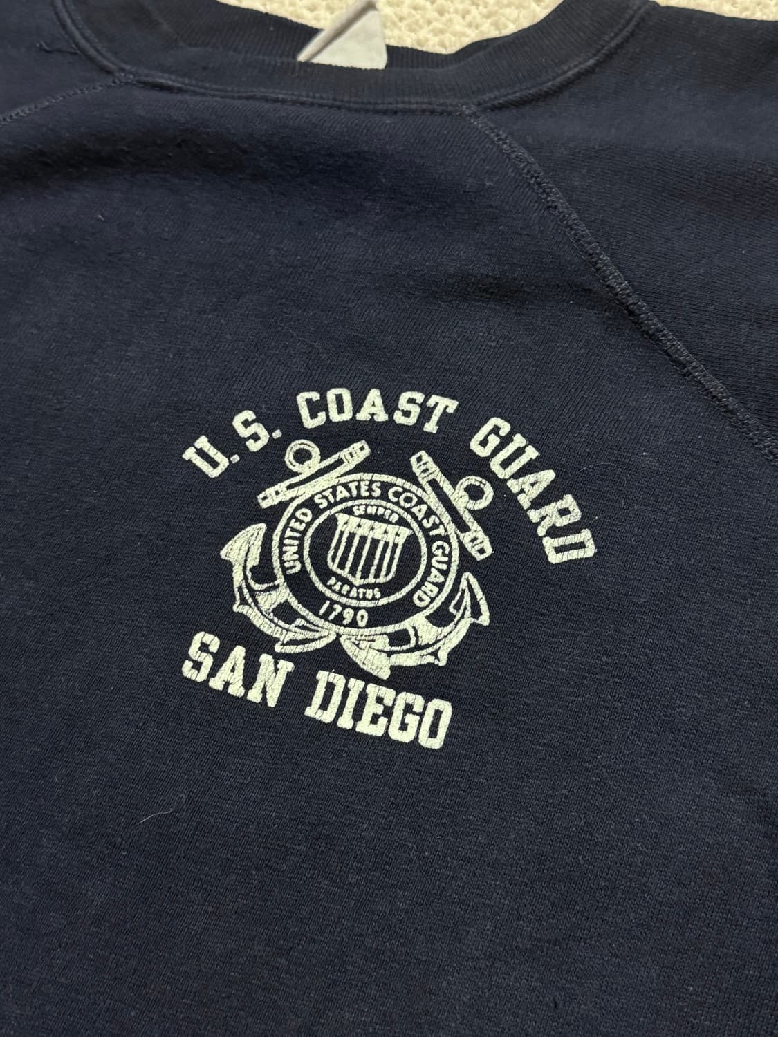 60s USA Velva Sheen 스웻셔츠 M 상품이미지5