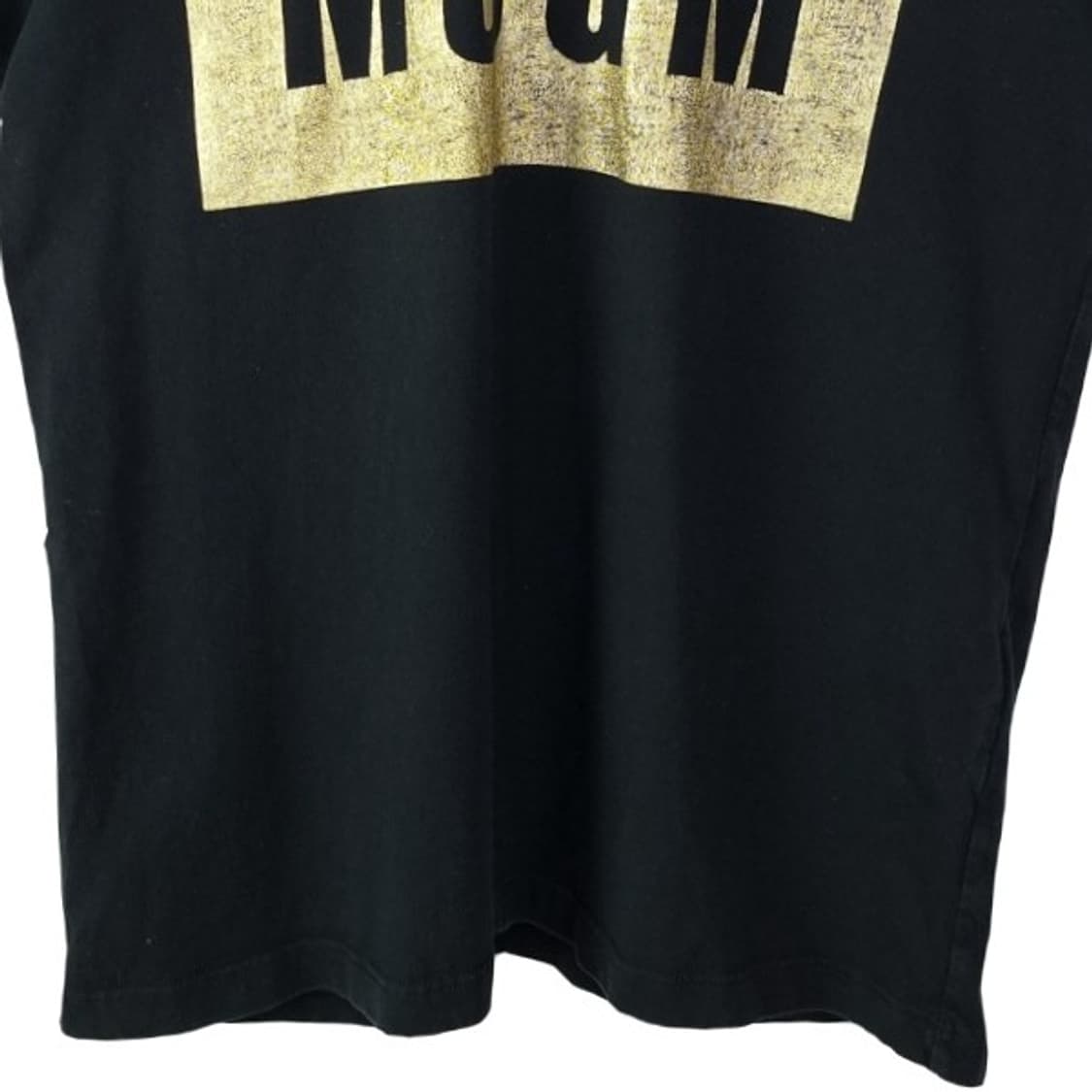 [MSGM 엠에스지엠] 빅로고 프린팅 반팔티 블랙 P01661 상품이미지5
