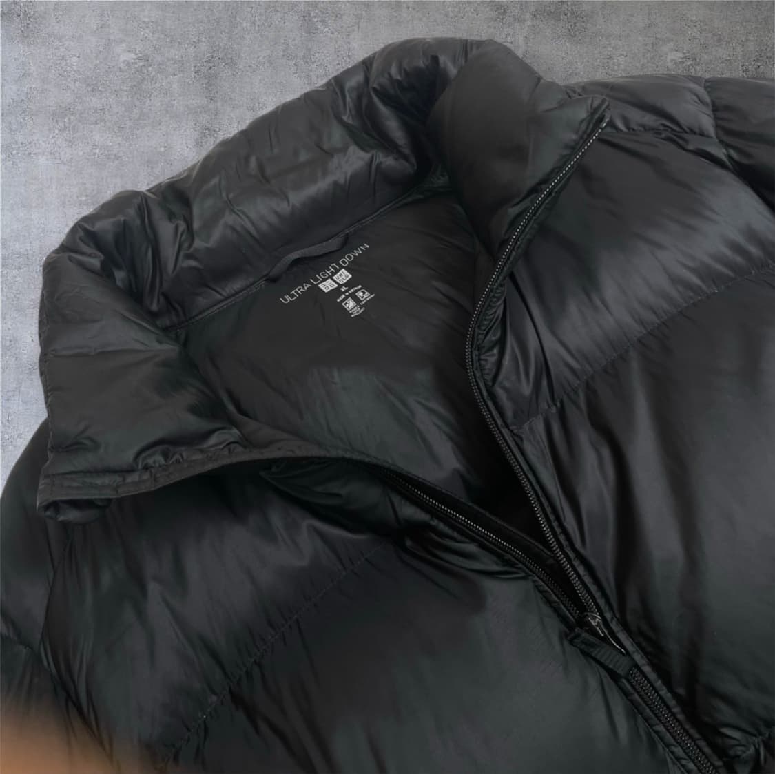 유니클로 Uniqlo 블랙 울트라 라이트 다운 패딩 XL 상품이미지2