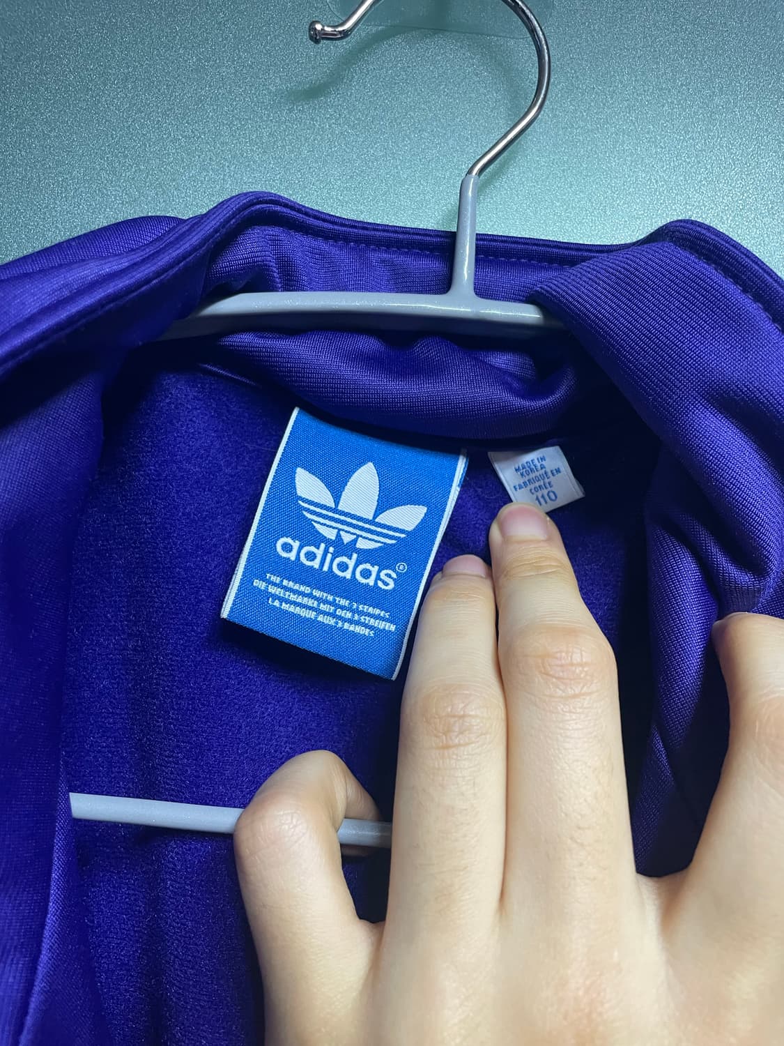 아디다스 져지 퍼플 110 상품이미지2