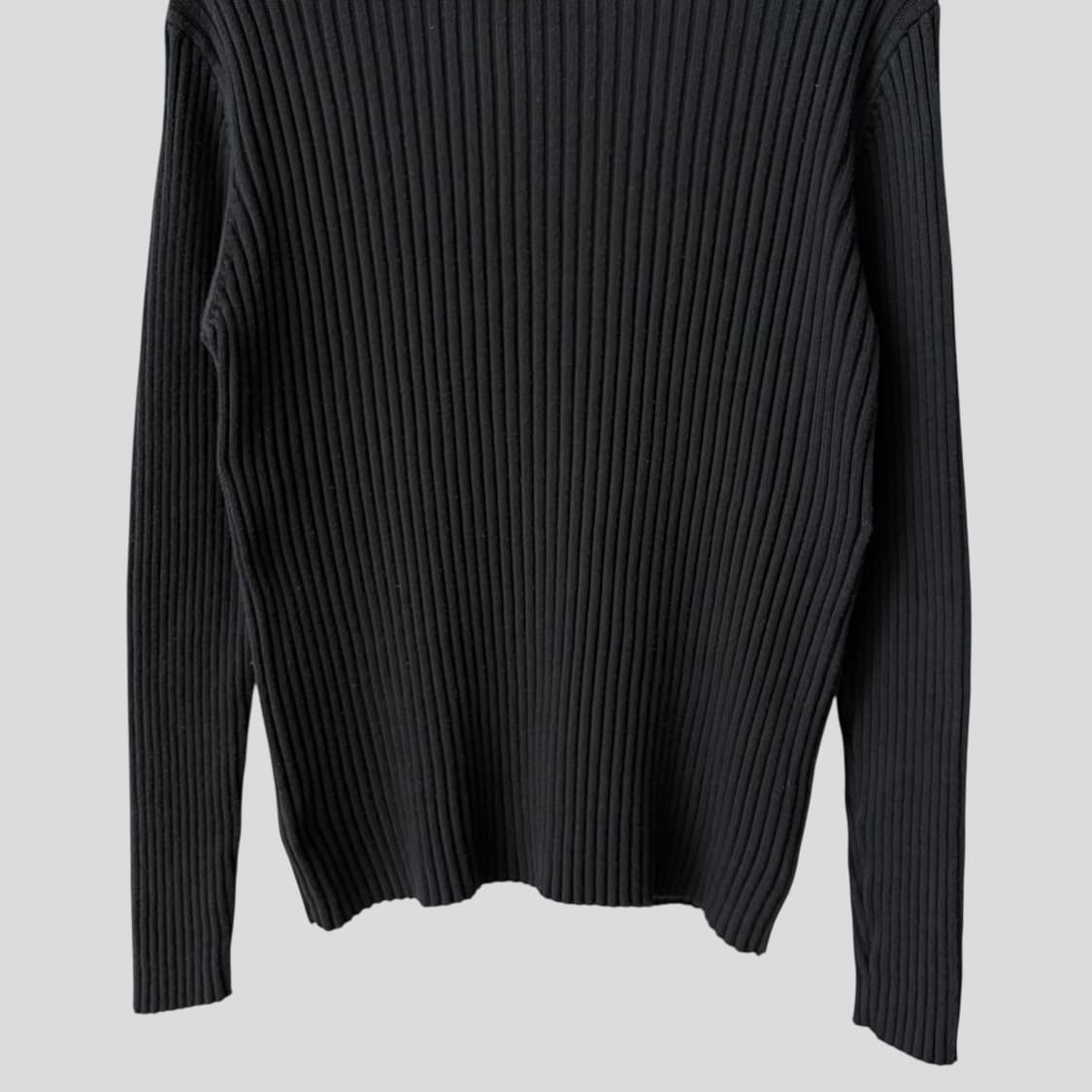 (M)올드 갭 크루넥 코튼 골지 니트 스웨터 상품이미지4