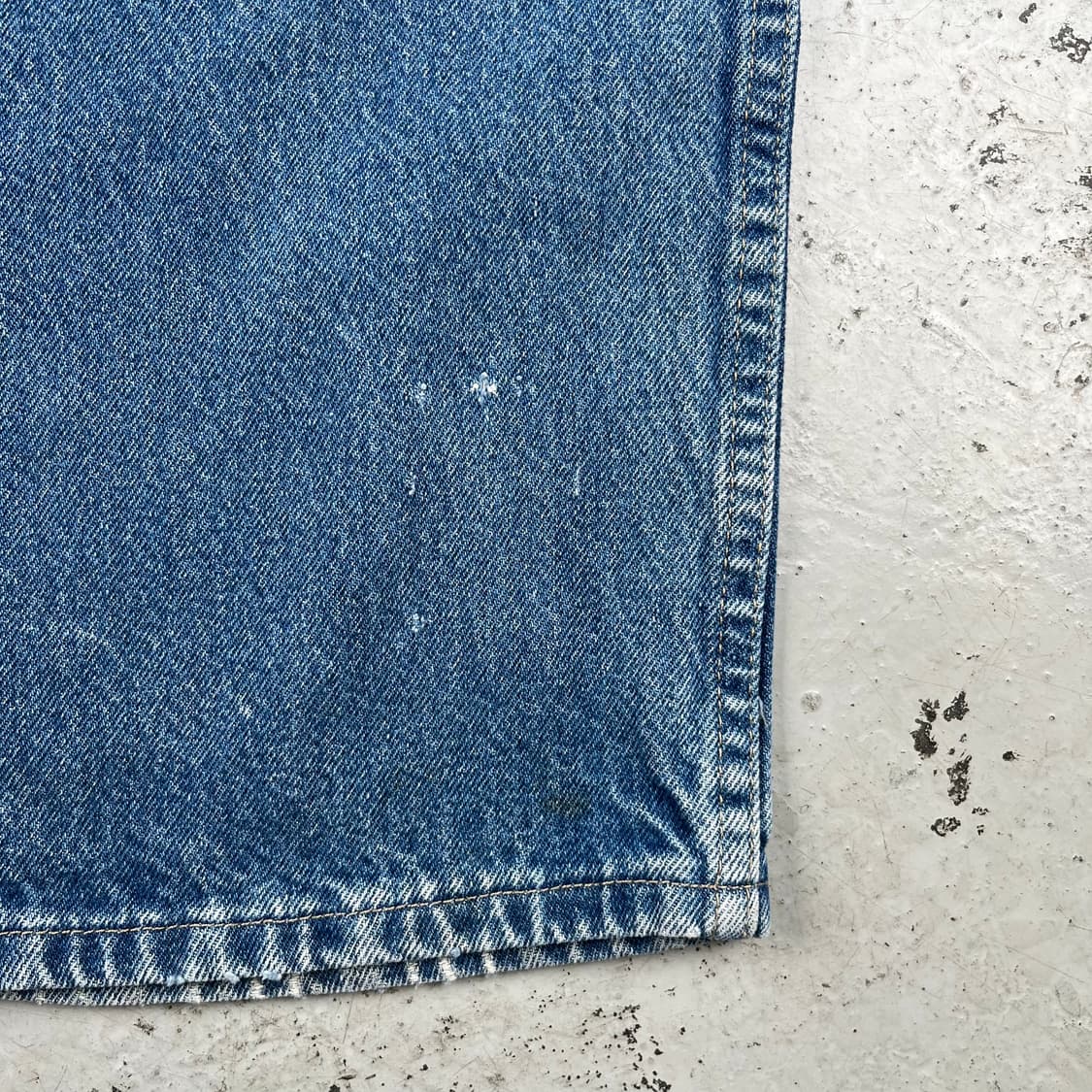 디키즈 더블로고 더블니 데님 워크팬츠 상품이미지7