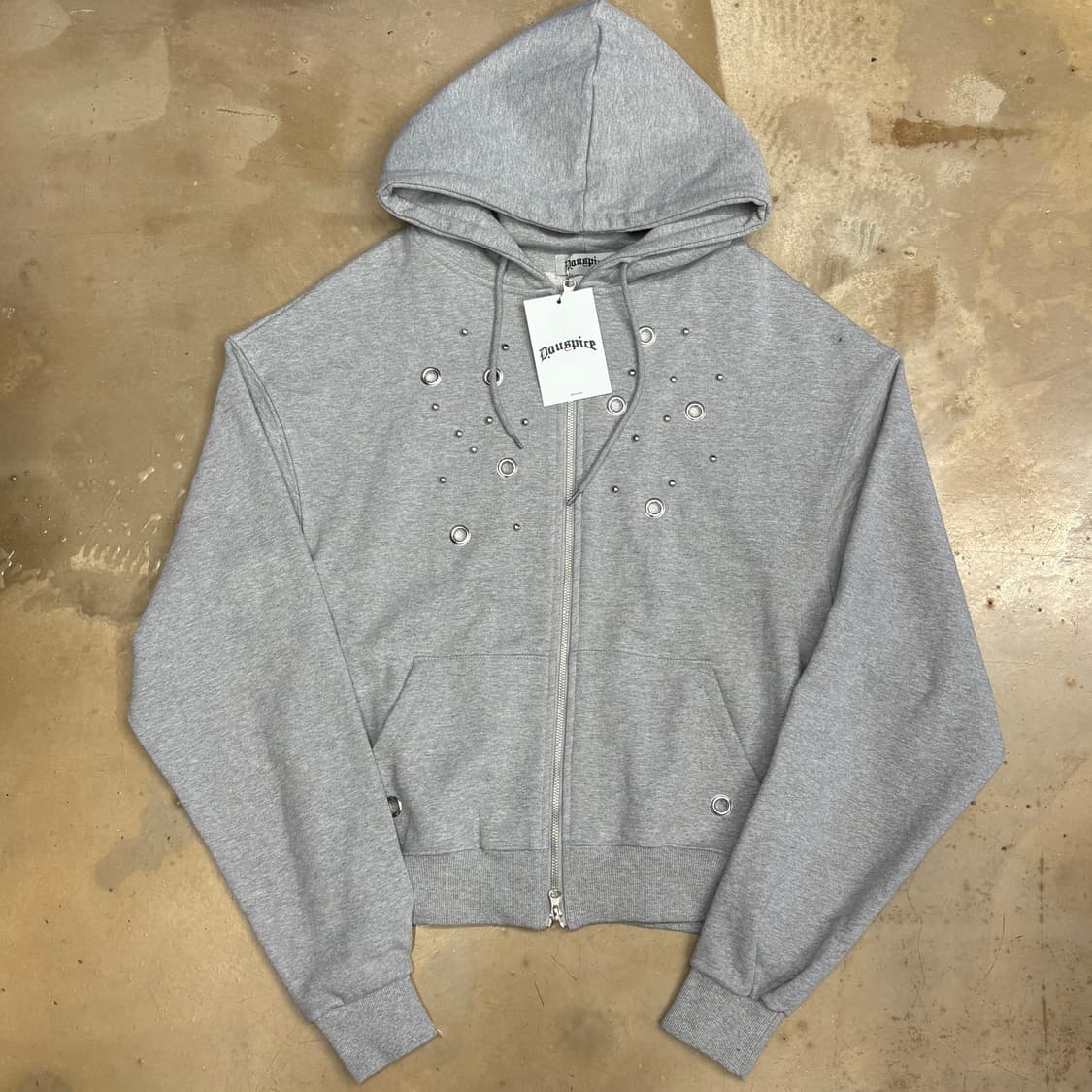 2 새상품 디오스피스 아릴렛 스터드 후드 집업 상품이미지2