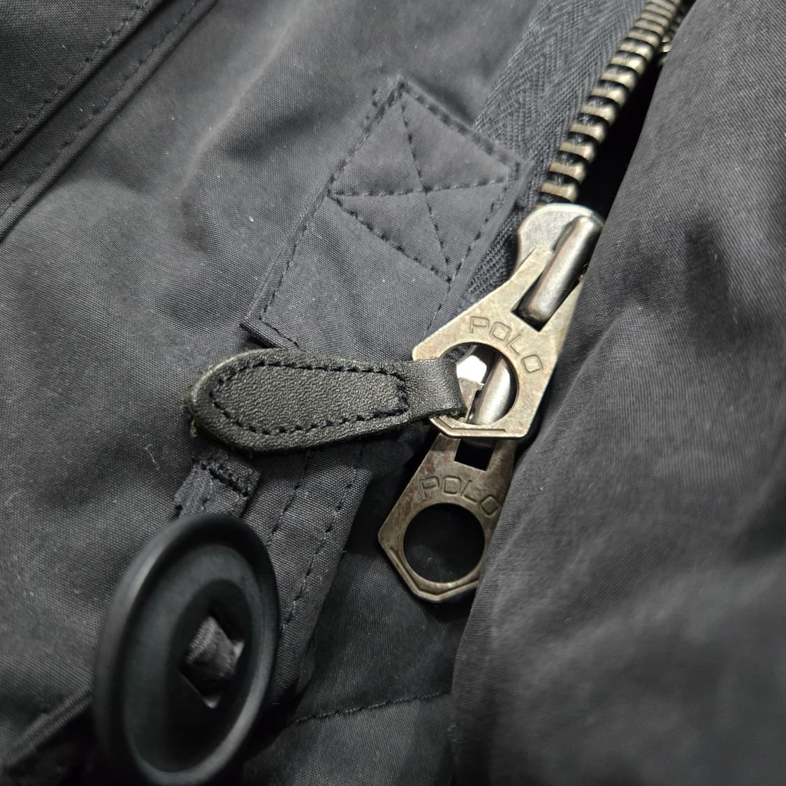 M 폴로랄프로렌 N3B 야상 코요테퍼 다운 자켓 블랙 상품이미지3