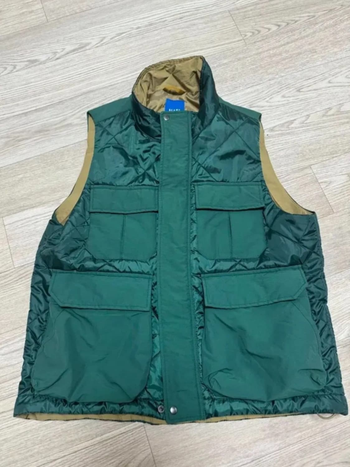 [M] 빔즈 패딩조끼 상품이미지1