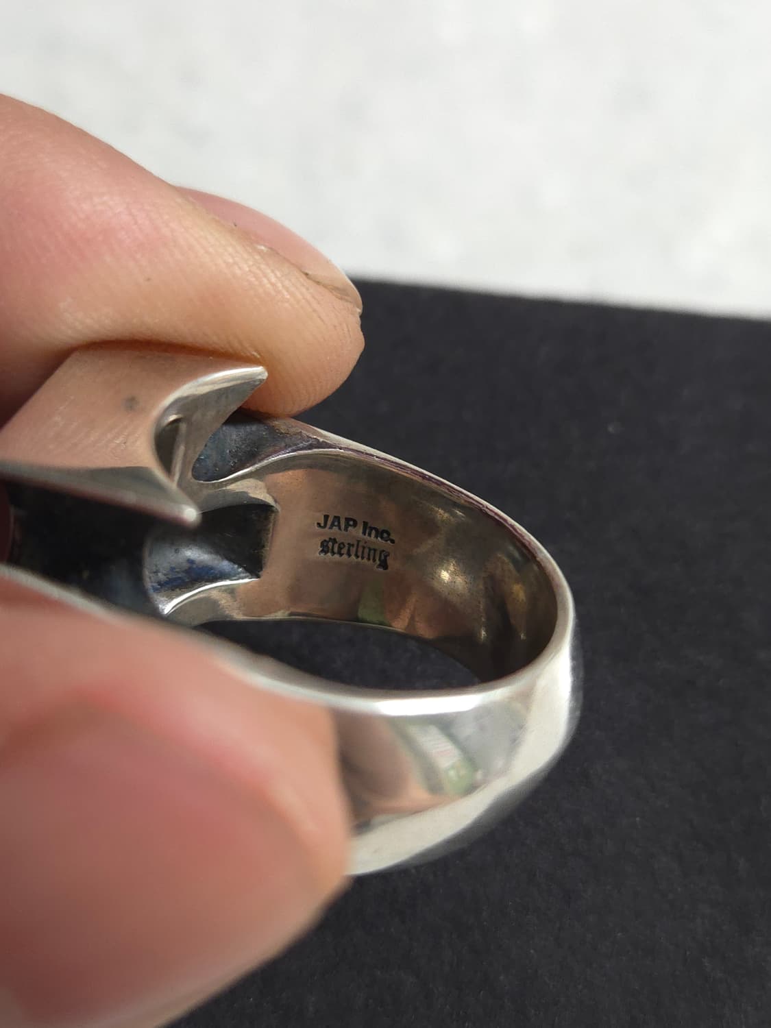 국내 단 한점 WWE 트리플H 아이언크로스 실버링 한정판/크롬하츠 상품이미지5