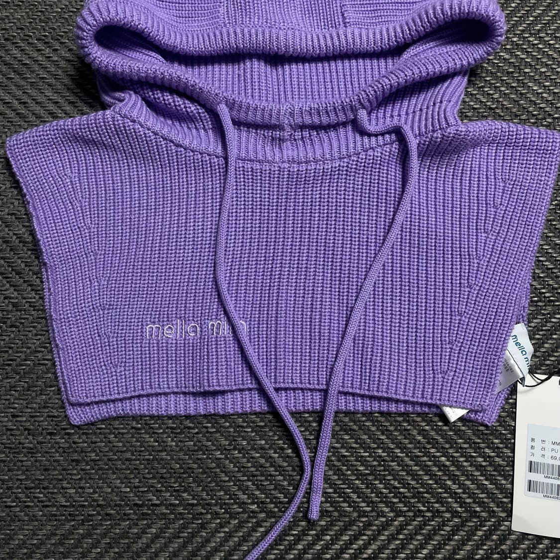 Mellamila 터틀넥 후디 바라클라바o 5411 상품이미지2