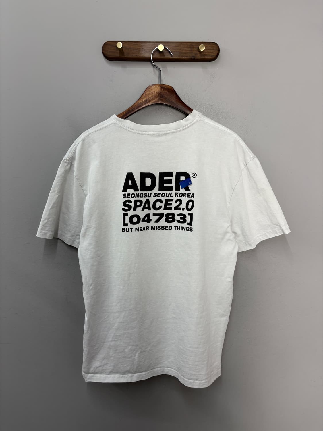 아더에러 성수 그래픽 화이트 반팔 A3738 상품이미지4