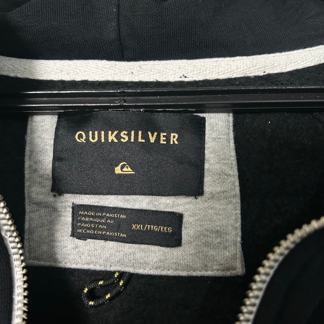 (XXL) 퀵실버 블랙 후드집업 상품이미지6