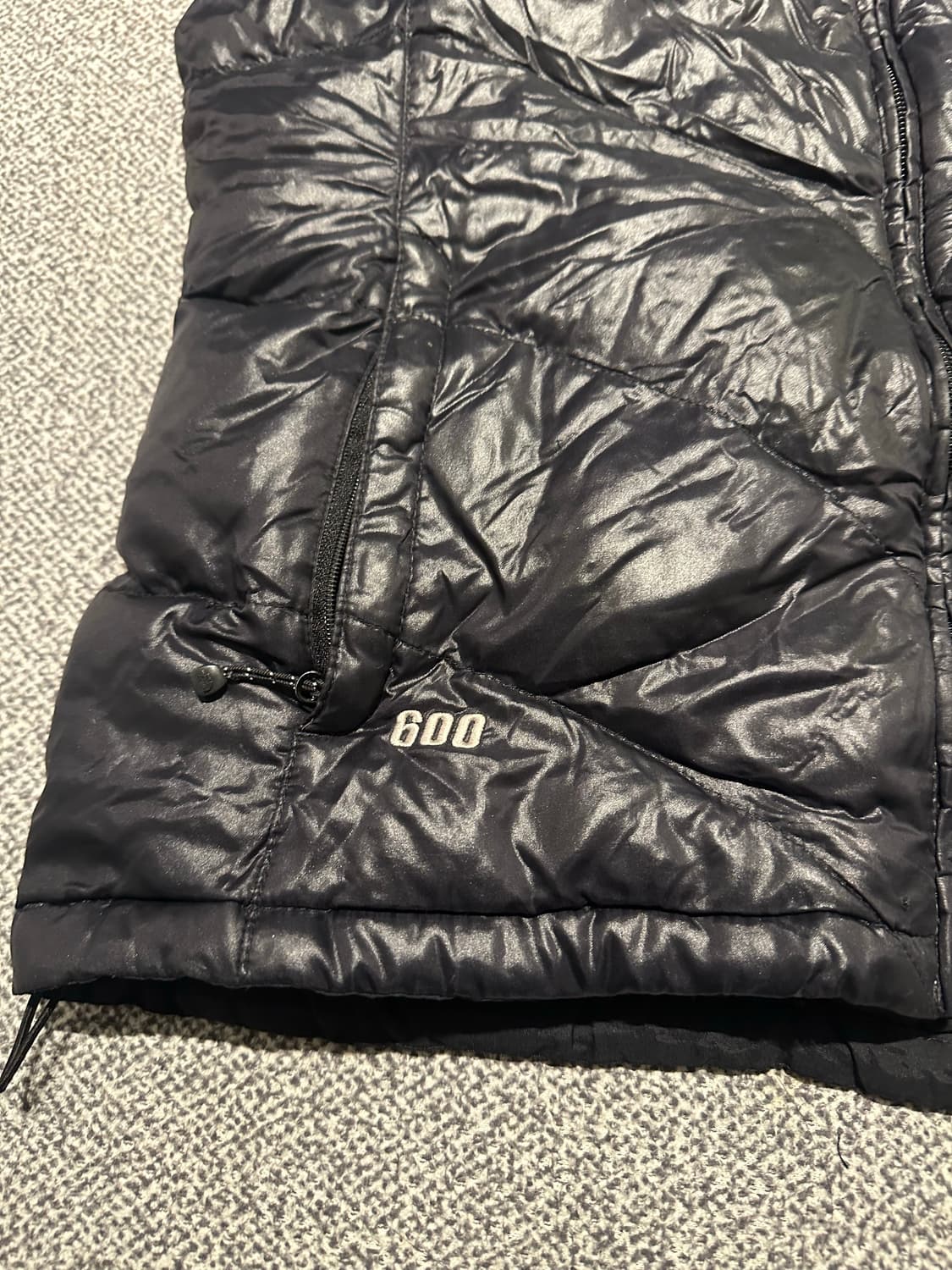 노스페이스 600 블랙 패딩 베스트 85 상품이미지5