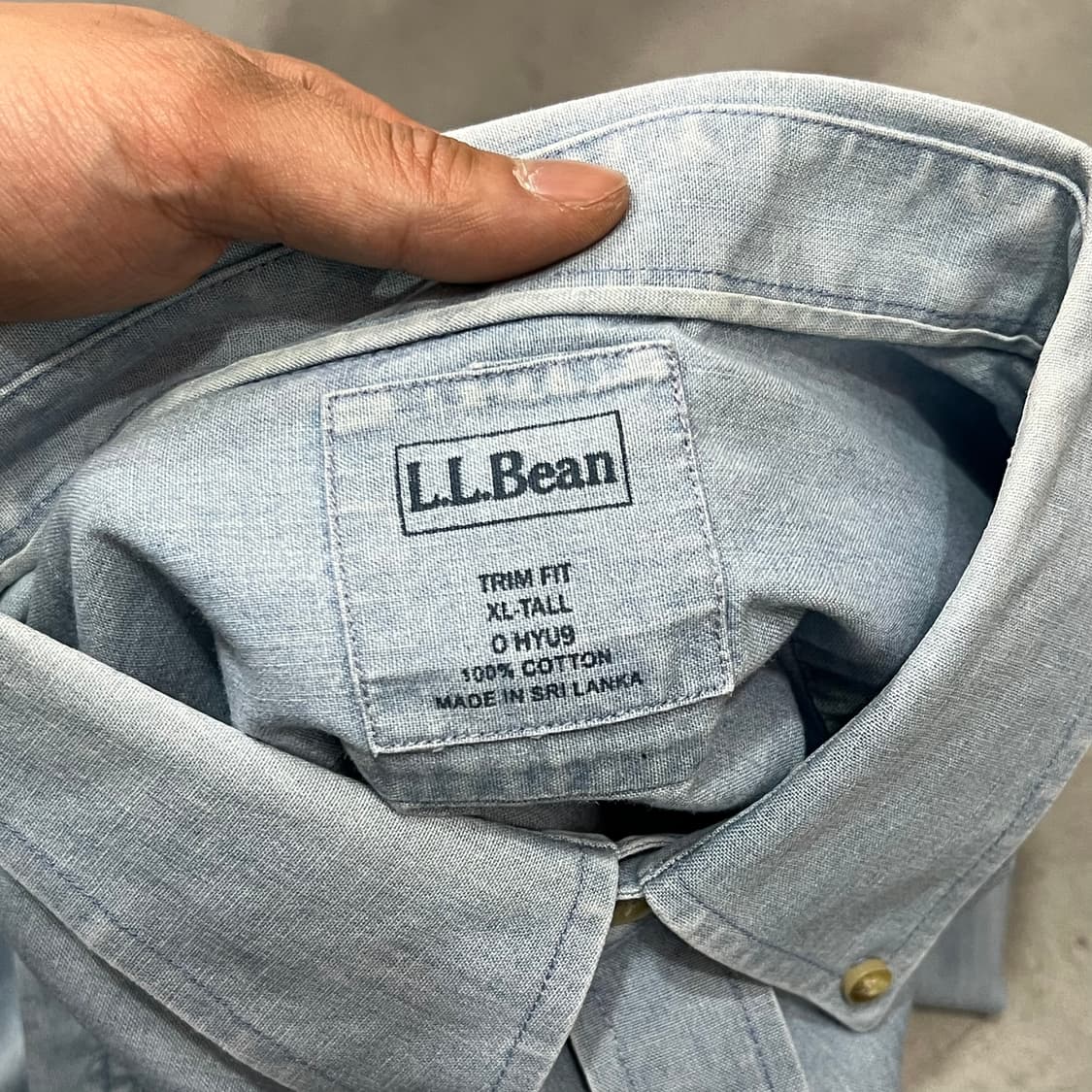  엘엘빈 워크 하프 셔츠 y16343 상품이미지7