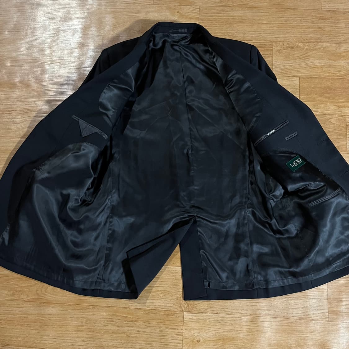 [107/35] 랄프로렌 블랙 정장 셋업 상품이미지7