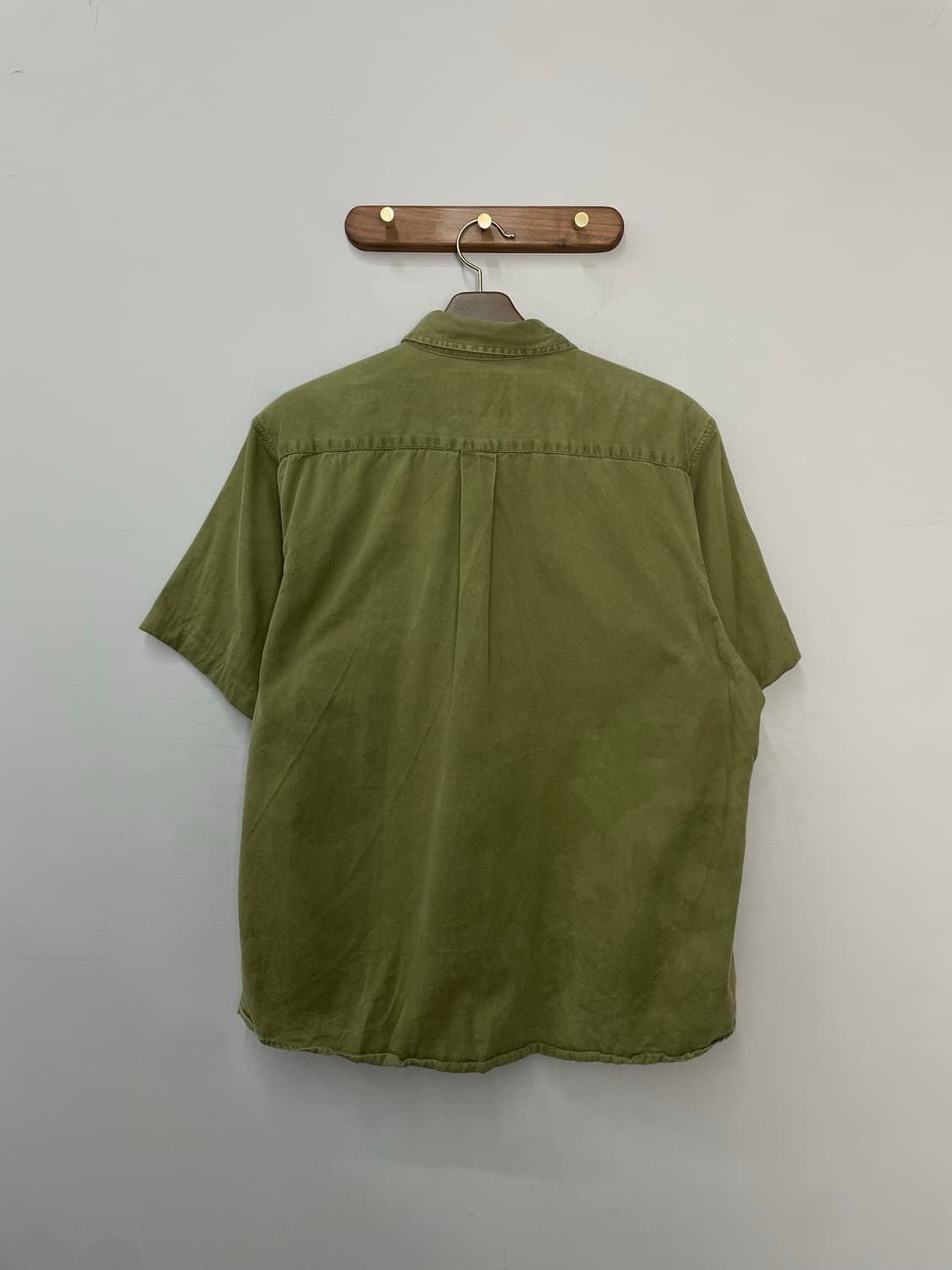 폴로 랄프로렌 올리브 반팔 셔츠 H2454 상품이미지4