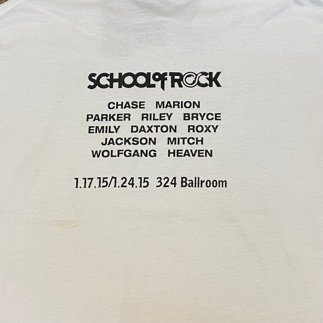 미국 빈티지 스쿨오브락 굿즈 프린팅 반팔티 락티셔츠 상품이미지6