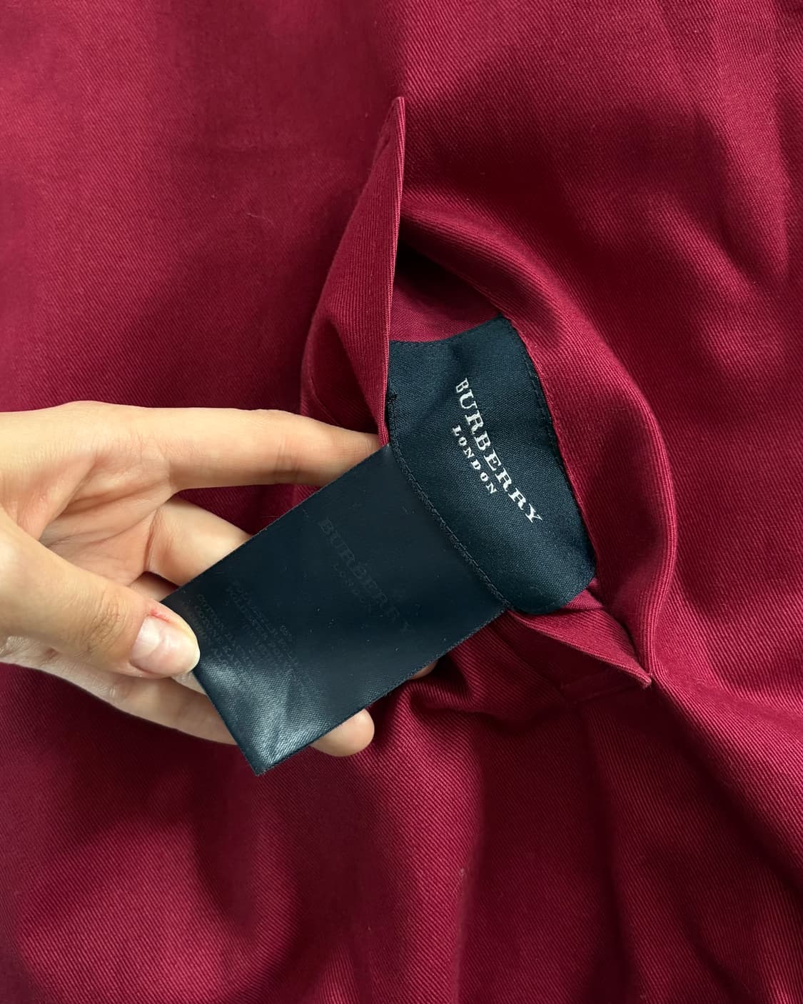 Burberry 버버리 레드 노바체크 리버시블 자켓 상품이미지6