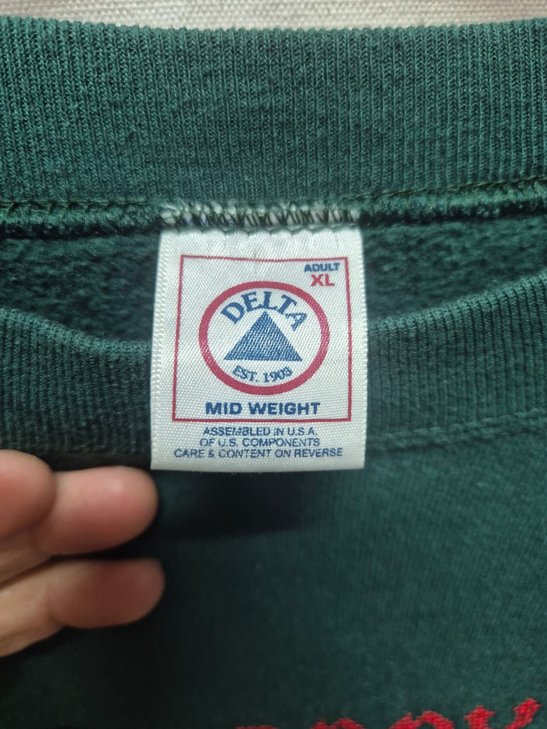 USA 델타 크리스마스 맨투맨 상품이미지2