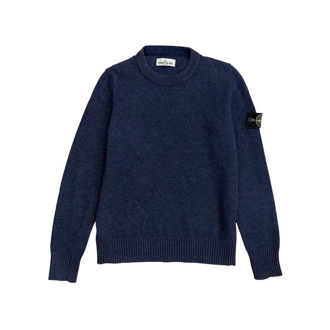 스톤아일랜드 와펜 울 네이비 니트 (L) 상품이미지1