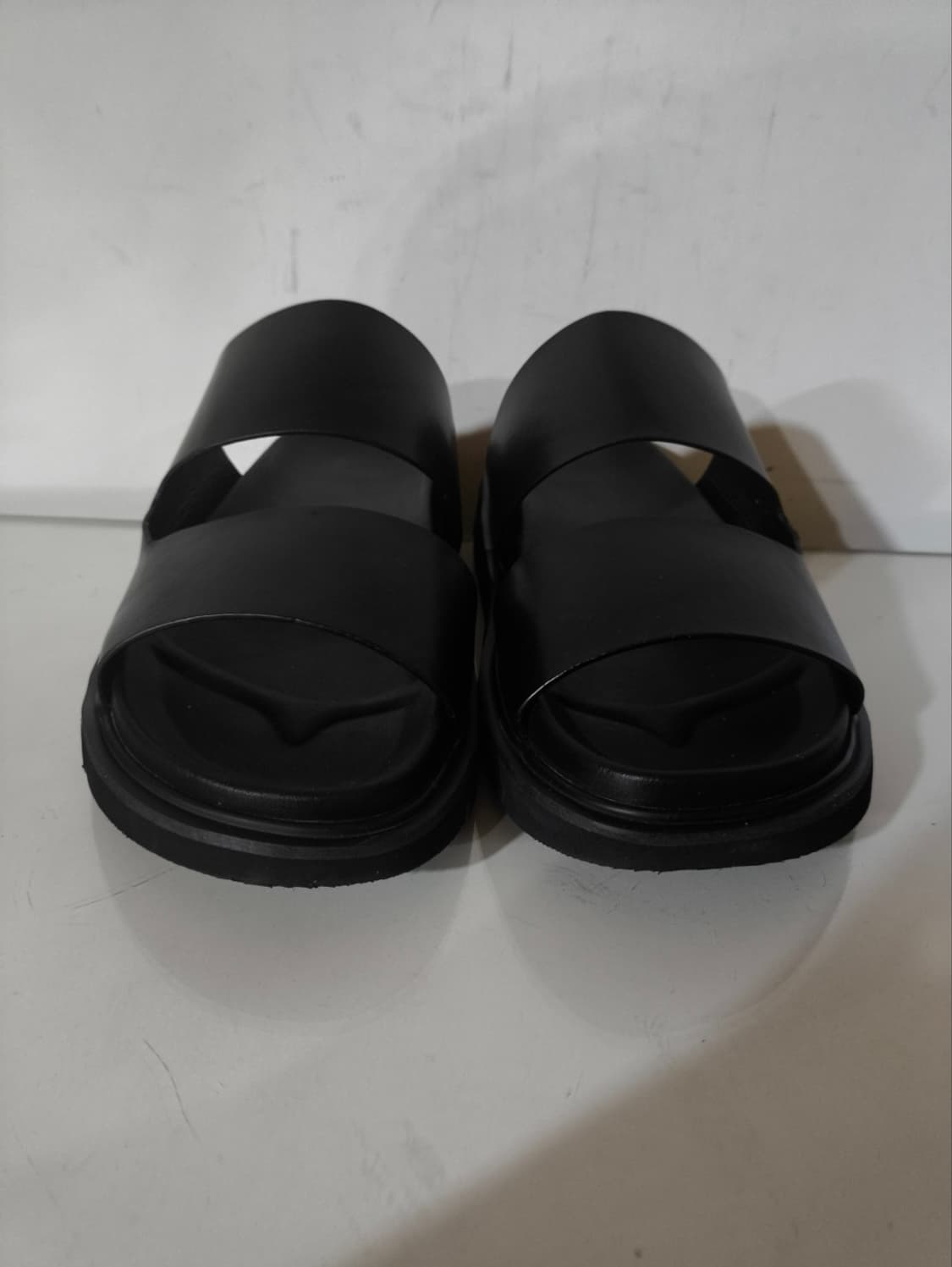 290mm 무탠다드 스트랩 가죽 슬리퍼  상품이미지3