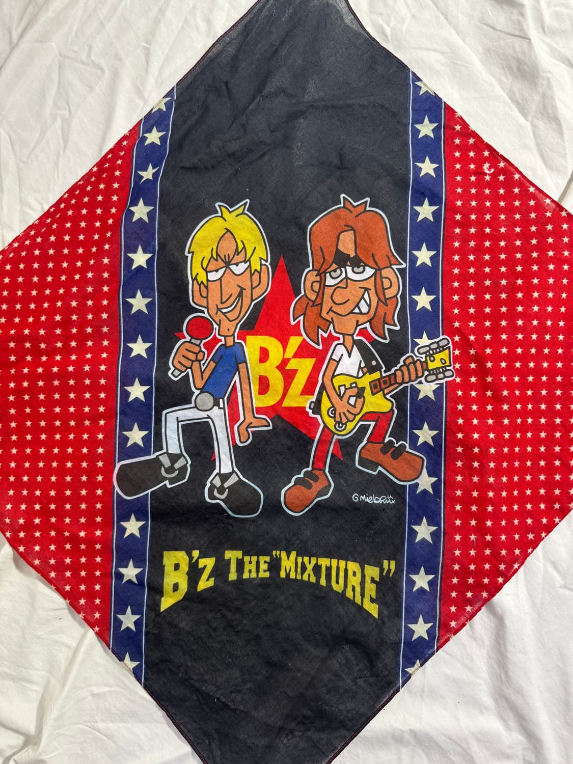 00s B’z the mixture 앨범 머천다이즈 성조기 반다나 상품이미지1