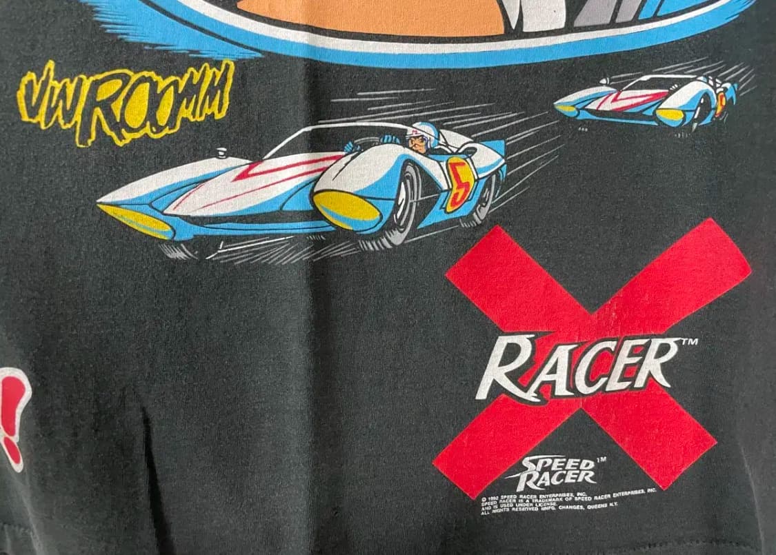스피드레이서 90s 빈티지 티셔츠 상품이미지4