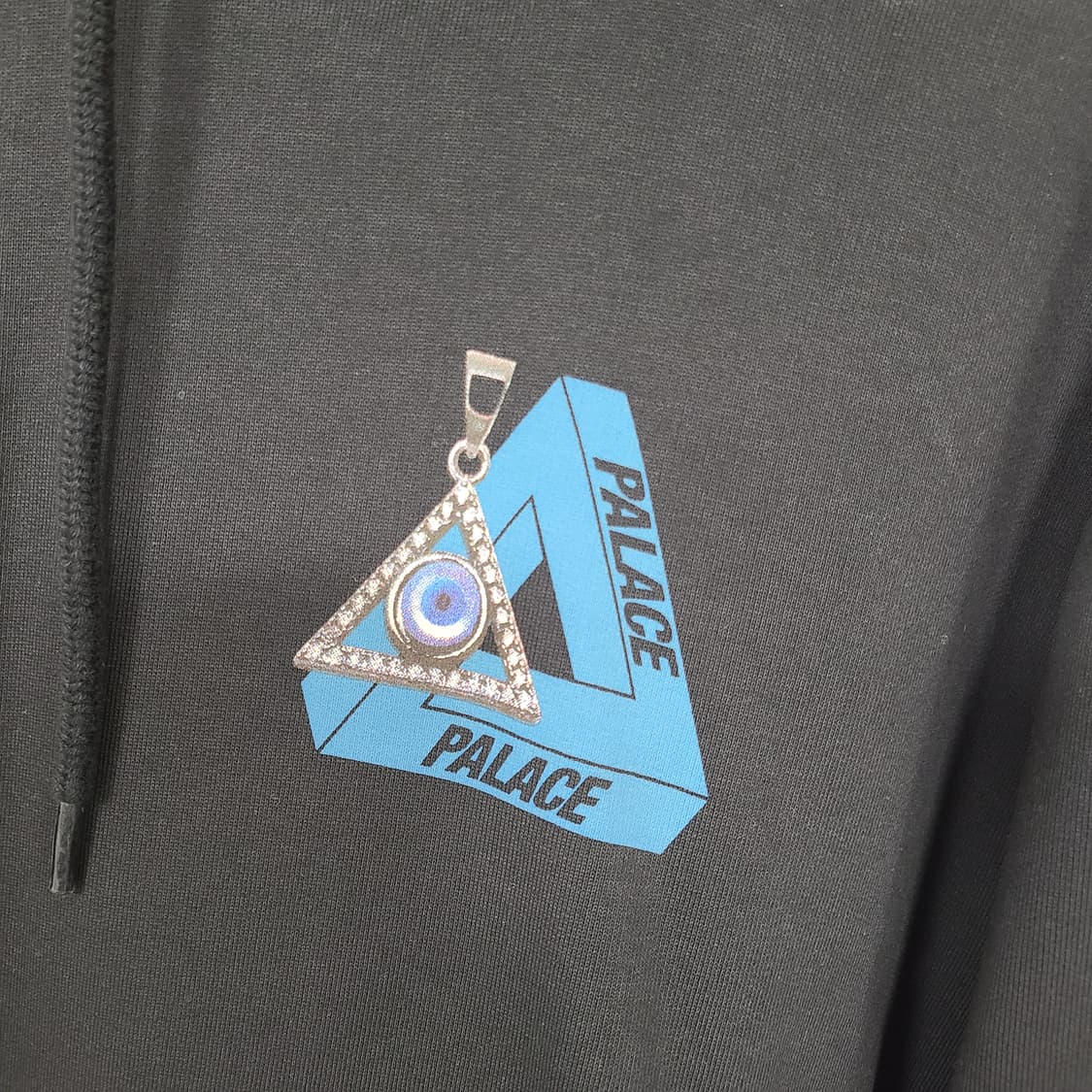 팔라스 정품 트라이 스마일러 후드 블랙 XL 상품이미지3