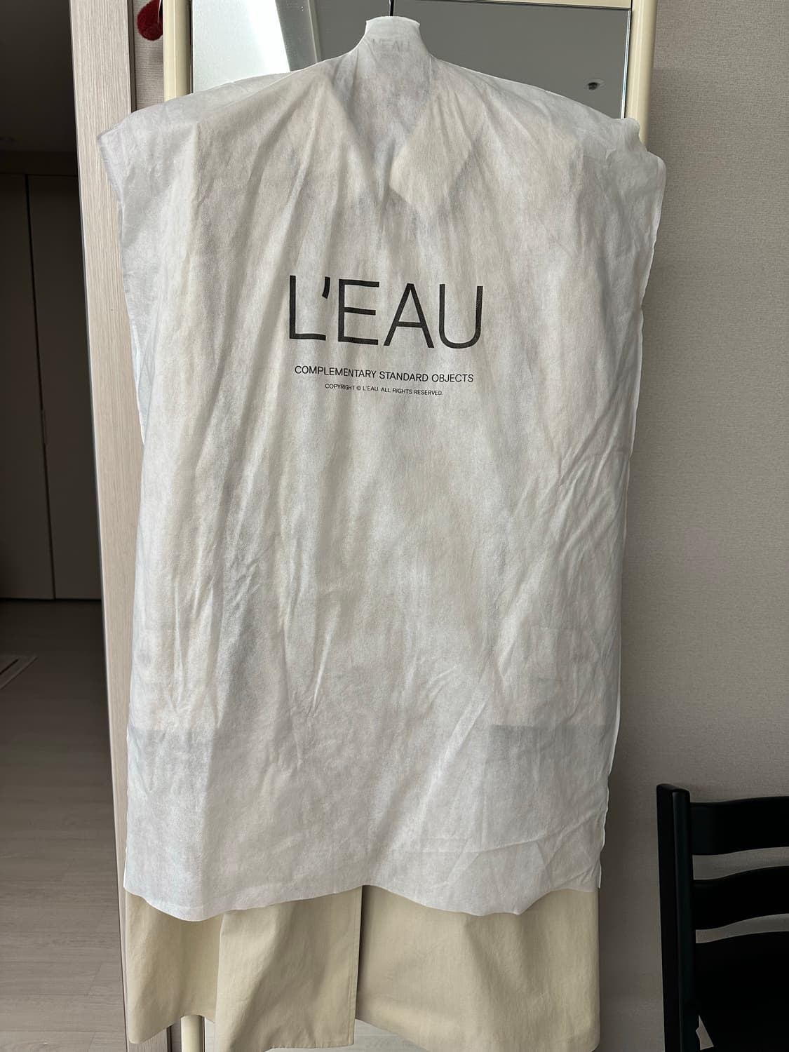 로우 leau 코트  베이지색상 상품이미지9