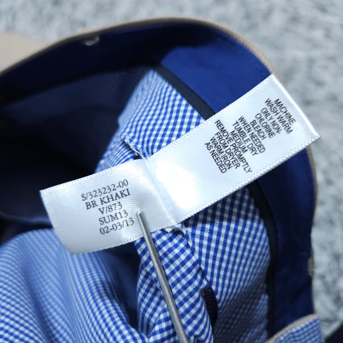 바나나리퍼블릭) 30/32 남자 슬림핏면바지 / 왕눈이샵 상품이미지9