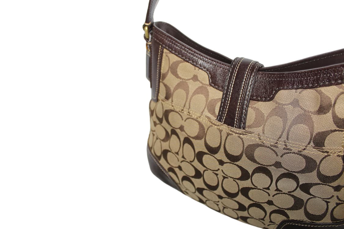 2000s COACH 코치 모노그램 숄더백 상품이미지6
