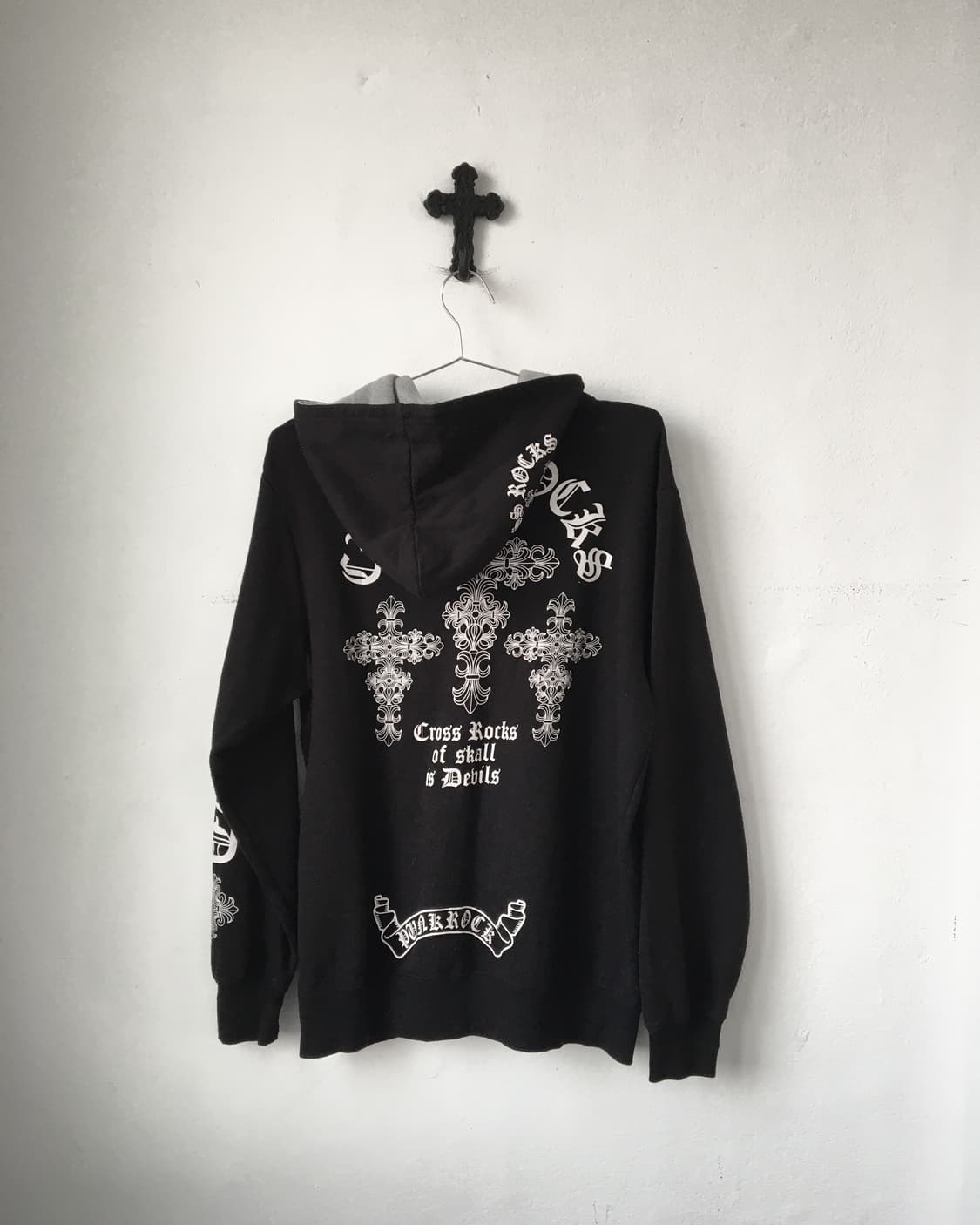 Printing point hood zip up 상품이미지2