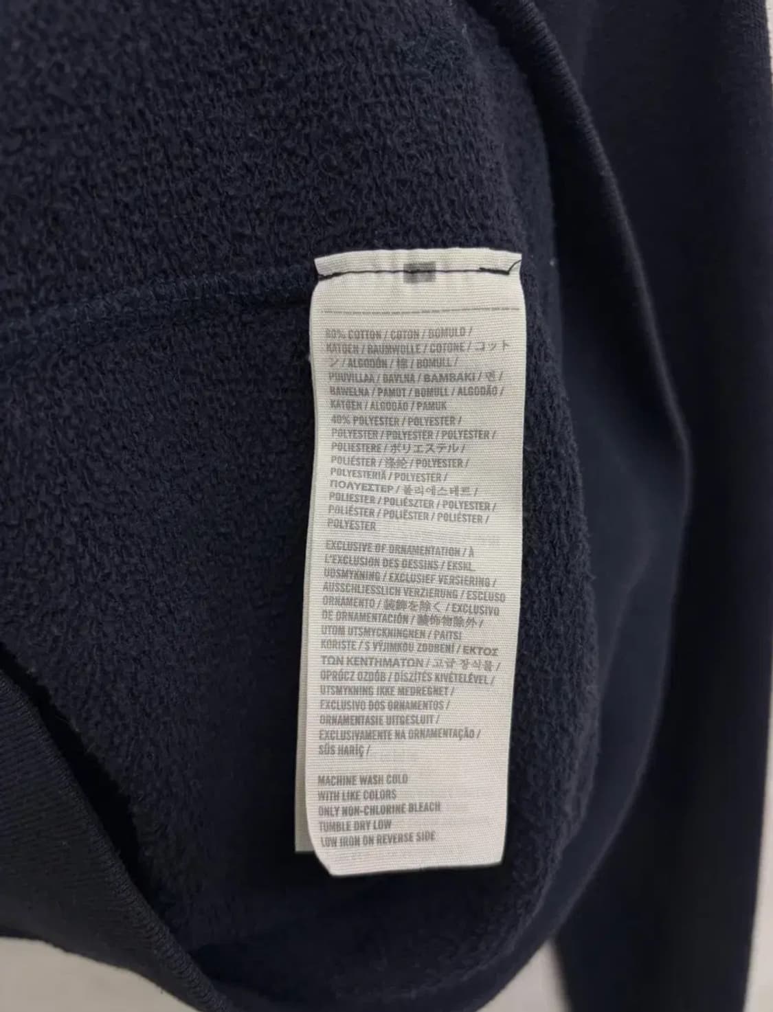 홀리스터 네이비 후드집업 M 상품이미지5