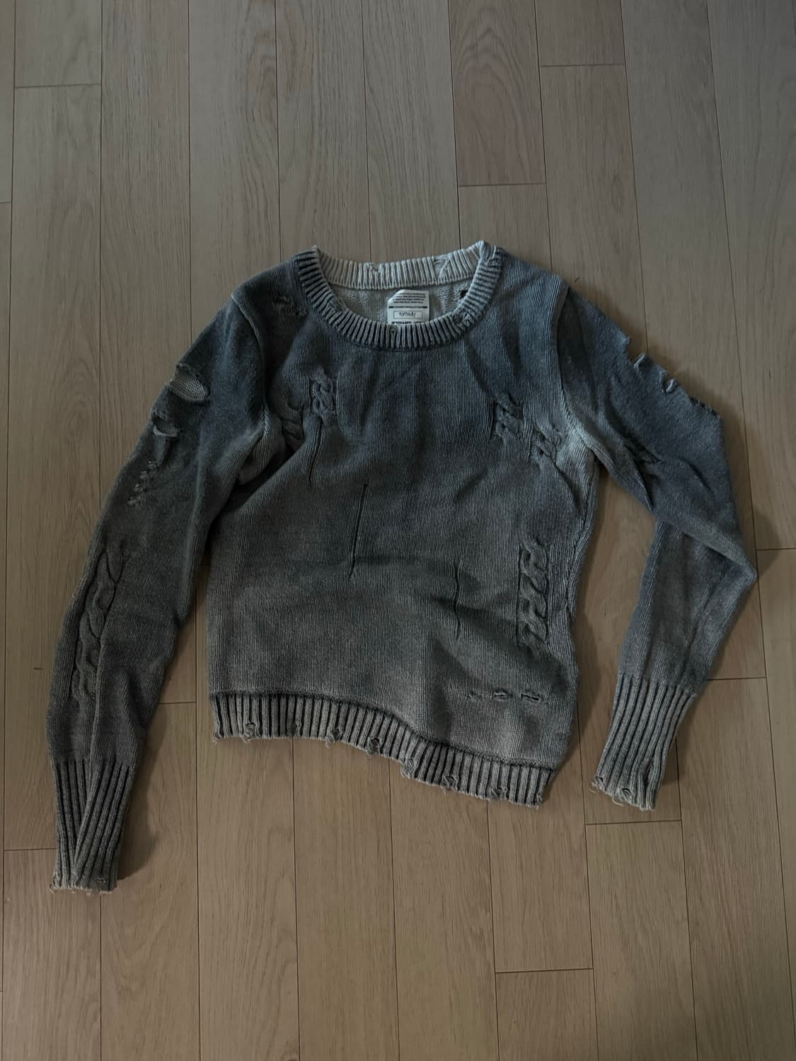 로딩룸 니트 0사이즈 상품이미지1