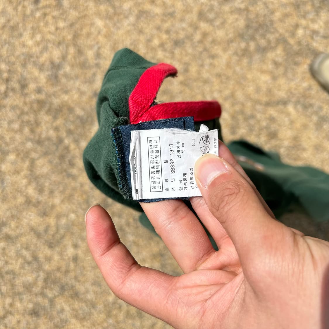 폴로 (POLO RalphLauren) 90S 그린 빅포니 반팔티 상품이미지5