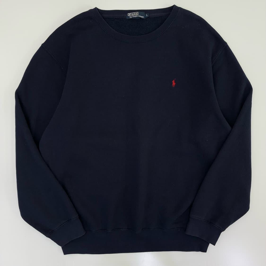 Polo  폴로 랄프로렌 90,s 자수 다크네이비 맨투맨  상품이미지1