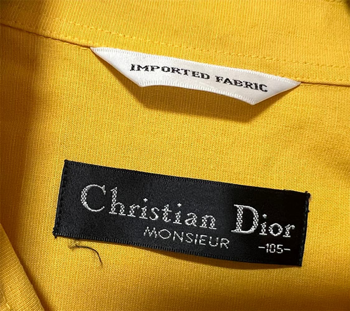 크리스찬 디올 무슈 남자셔츠 춘추 포켓 솔리드 XL 105 상품이미지3