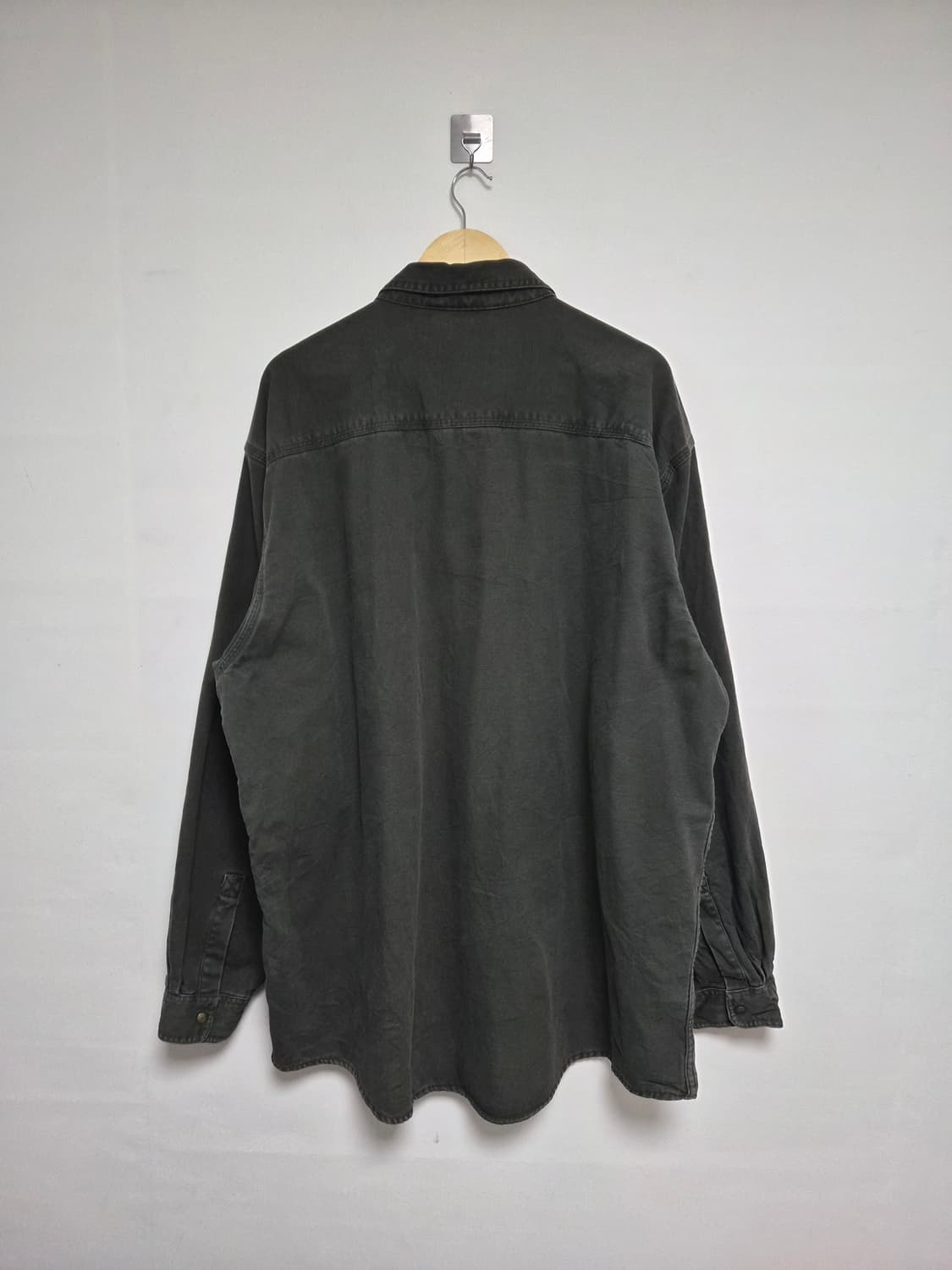 엘엘빈LLBean 카키 헤비코튼 셔츠 2XL - S445 상품이미지4