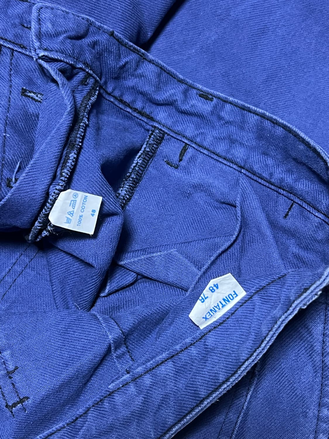 90s프렌치워크팬츠네이비 36사이즈 상품이미지6