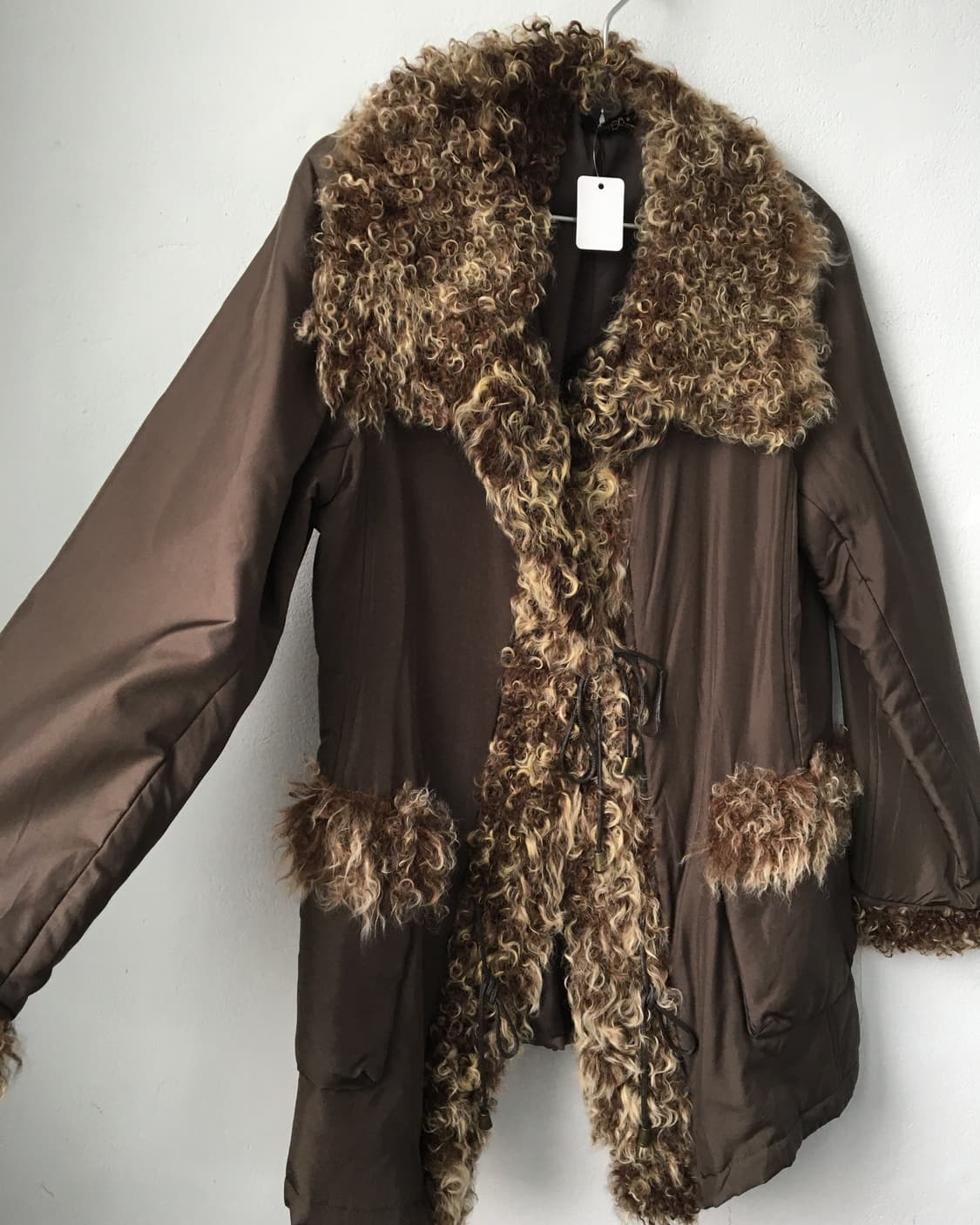 Lamb fur layered jacket 상품이미지4