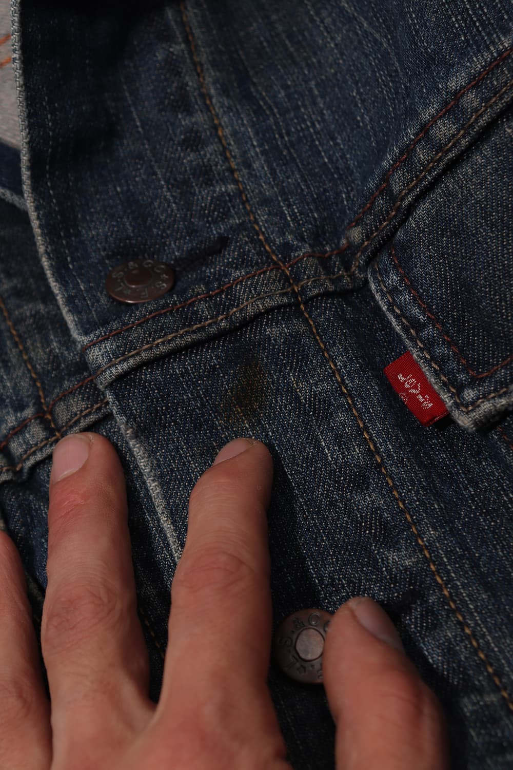 levis 데님 셀비지 트러커 재킷 size M 상품이미지6